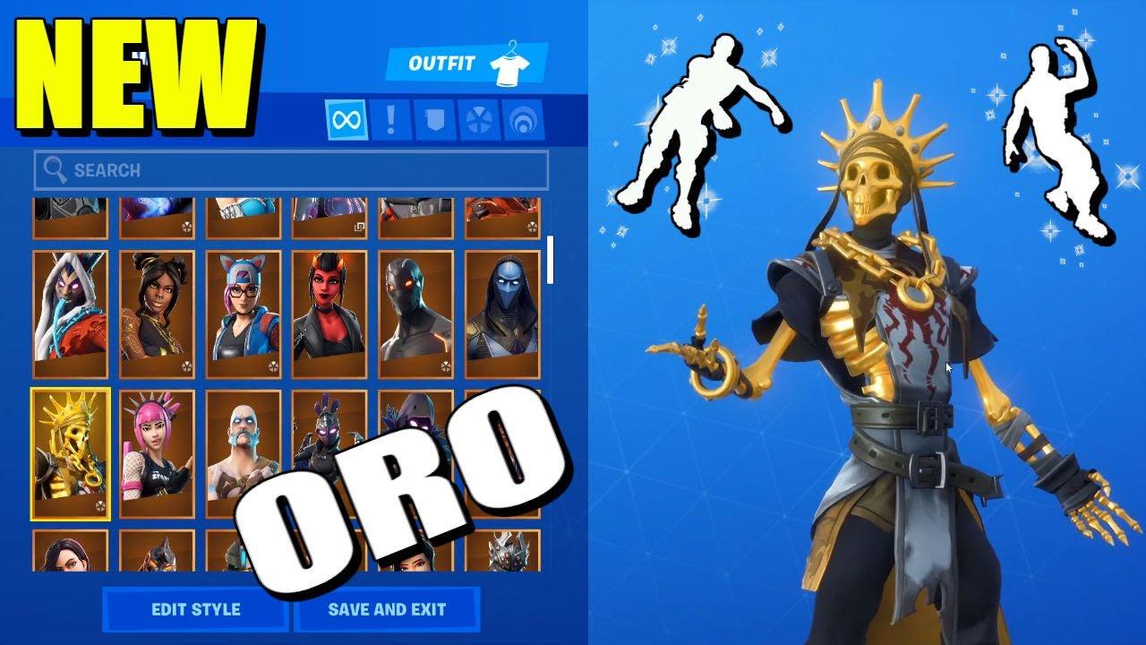 Oro Fortnite Wallpapers