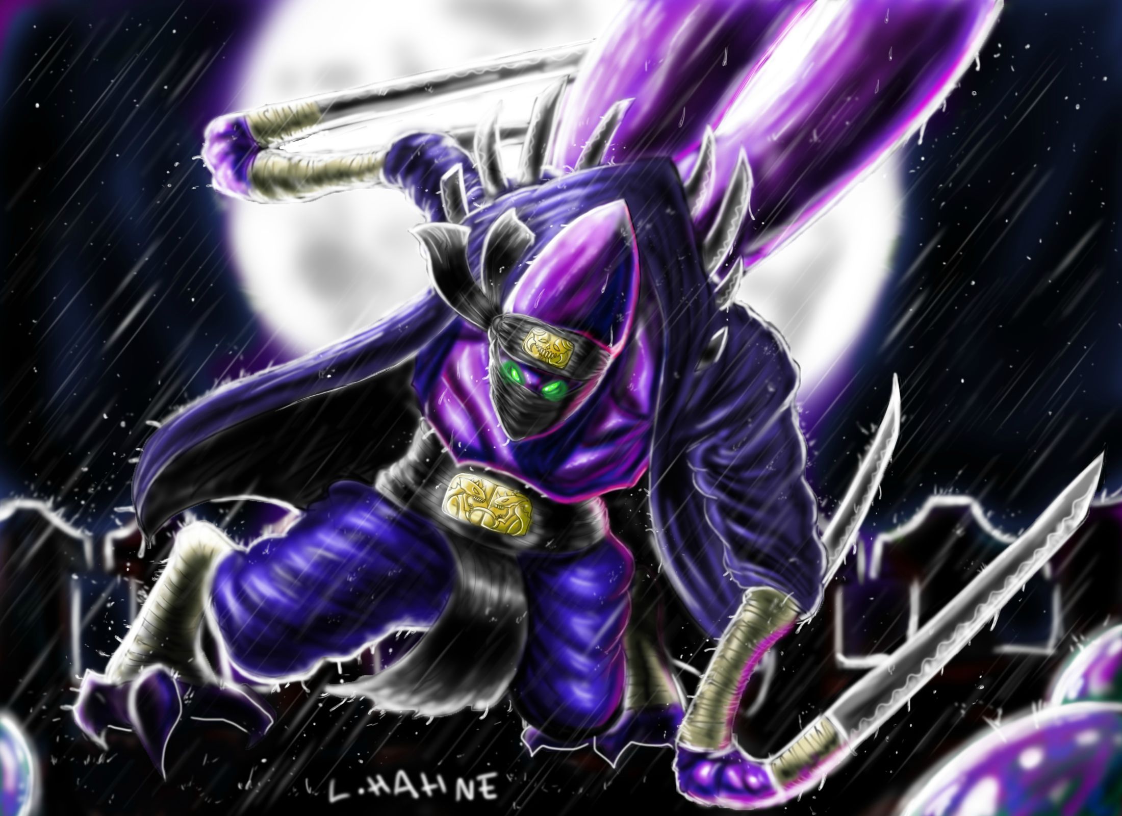 Oroboro The Ninja Twitch Wallpapers