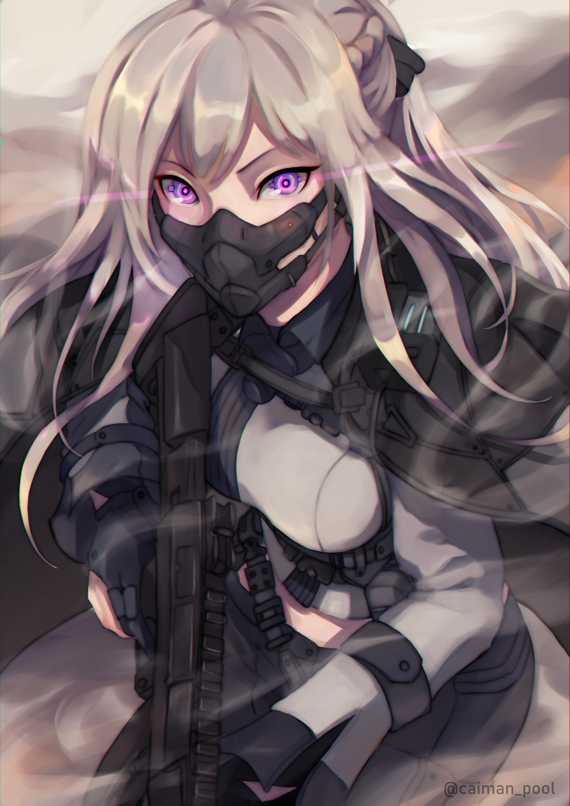 Ots-12 Girls Frontline Art Wallpapers