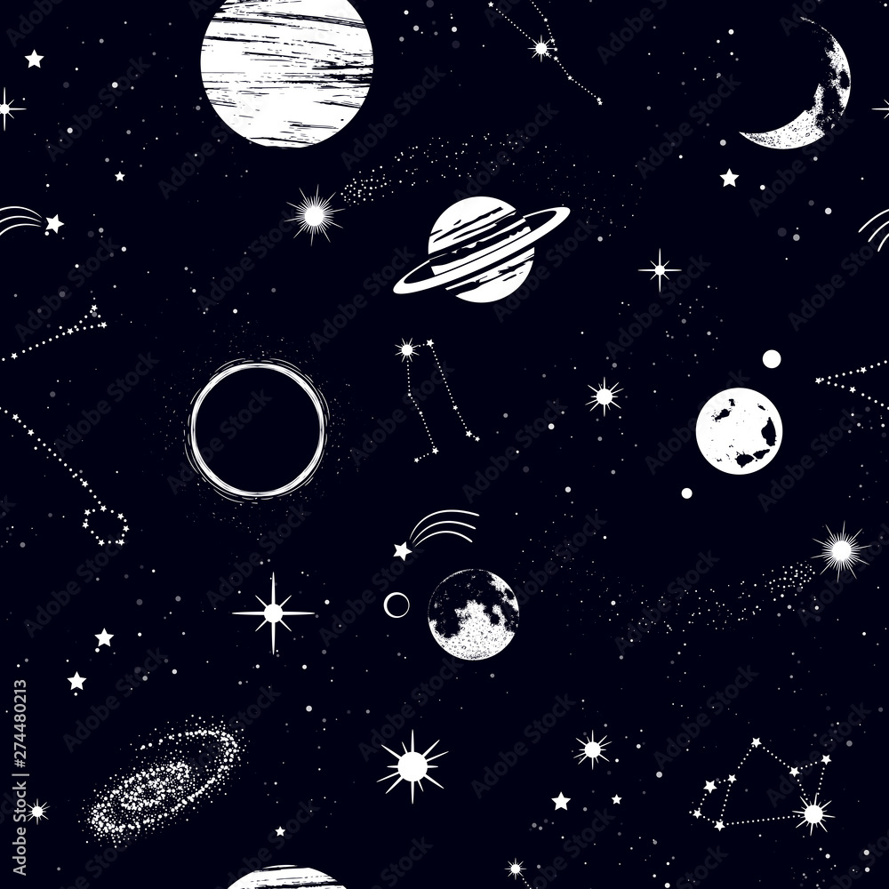 Outer Space Astronomy Universe Space Pattern Wallpapers