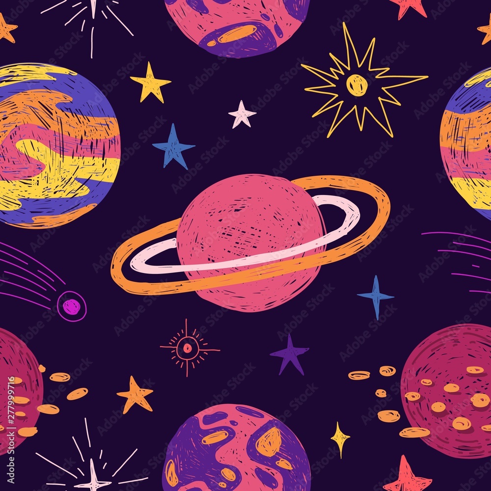 Outer Space Astronomy Universe Space Pattern Wallpapers