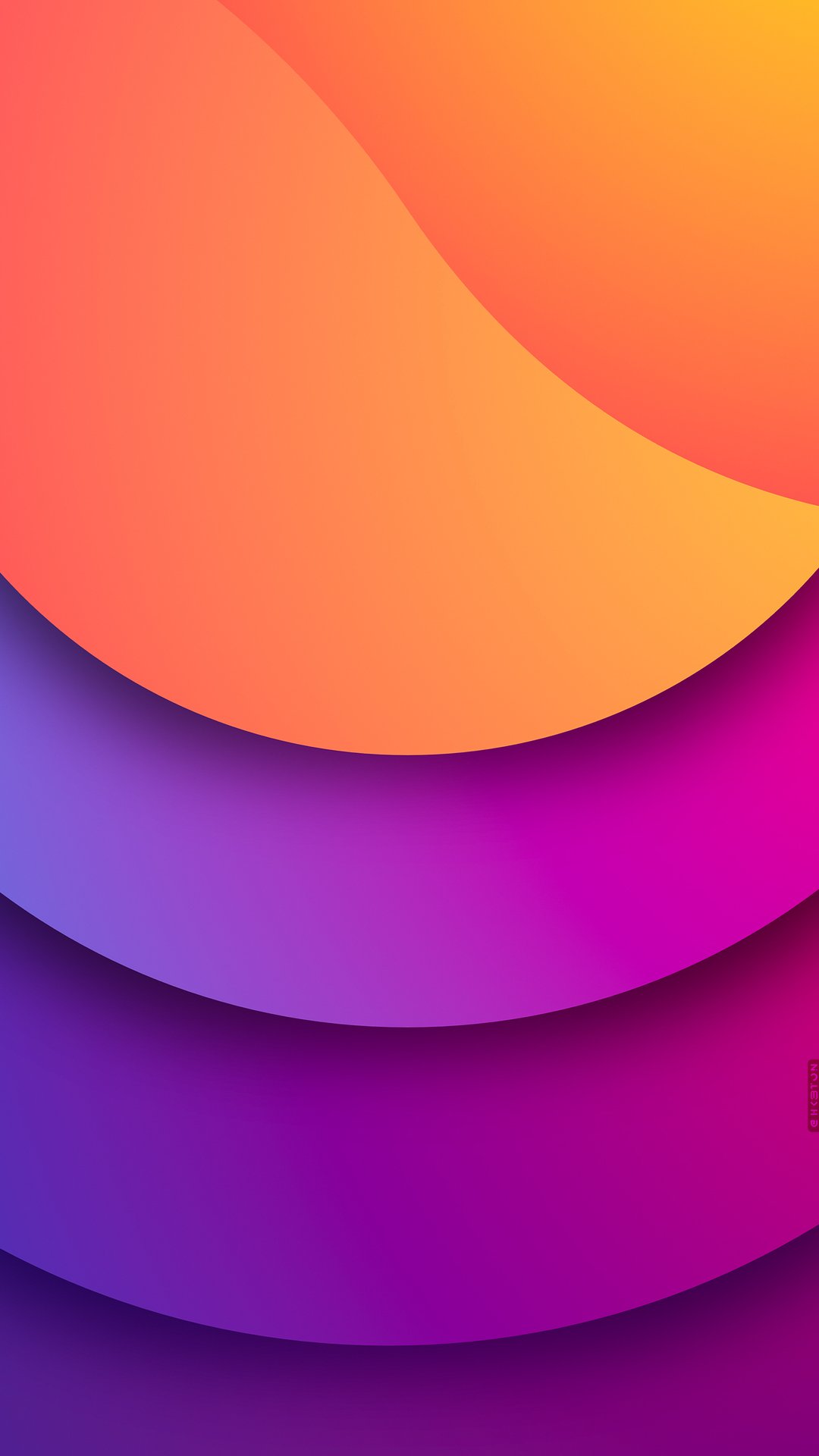 Oval Gradient Shapes 8K Wallpapers