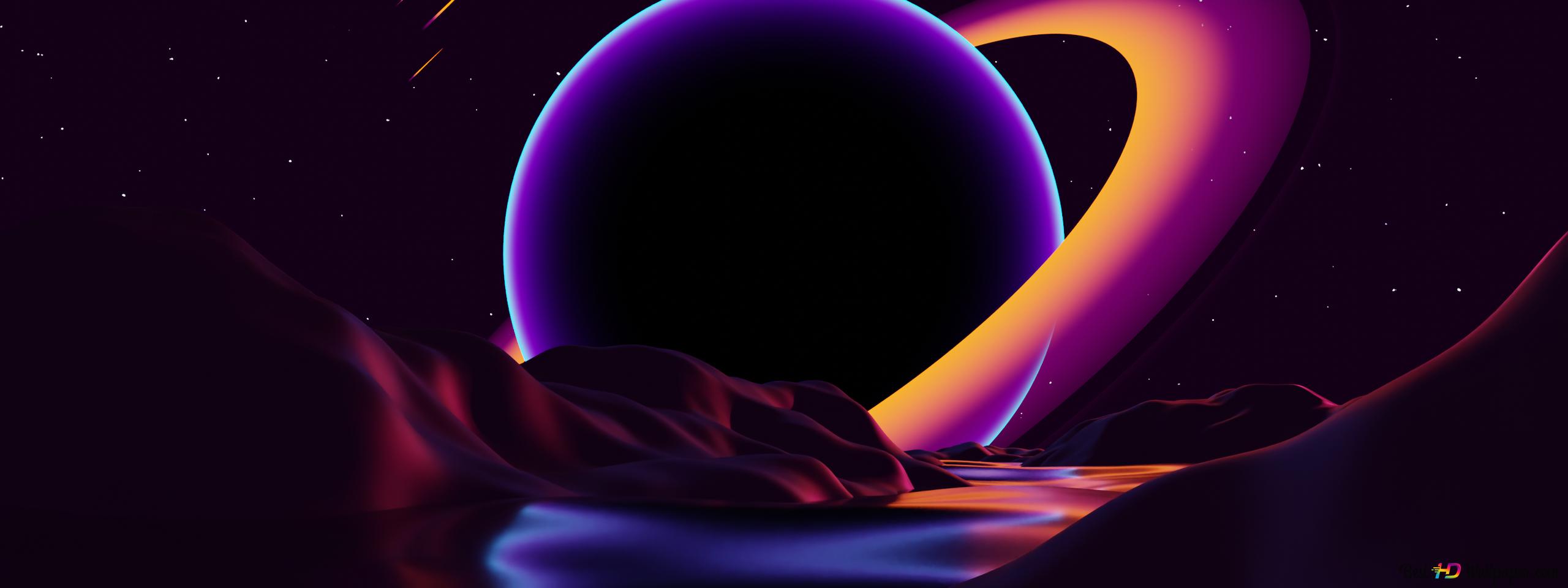 Oval Gradient Shapes 8K Wallpapers