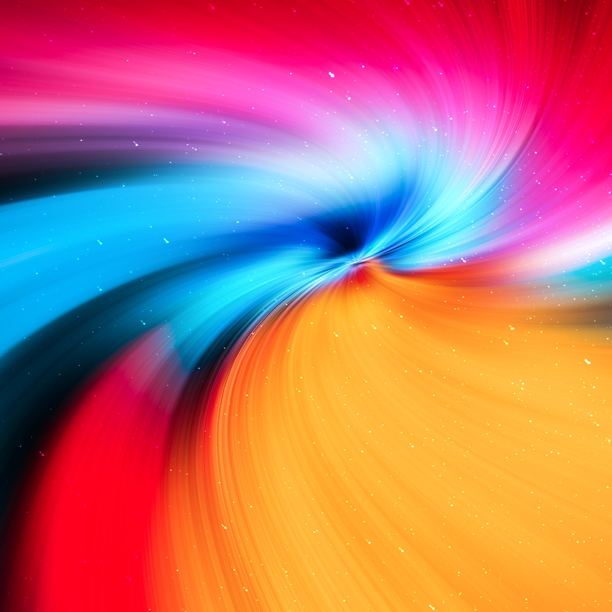 Oval Gradient Shapes 8K Wallpapers