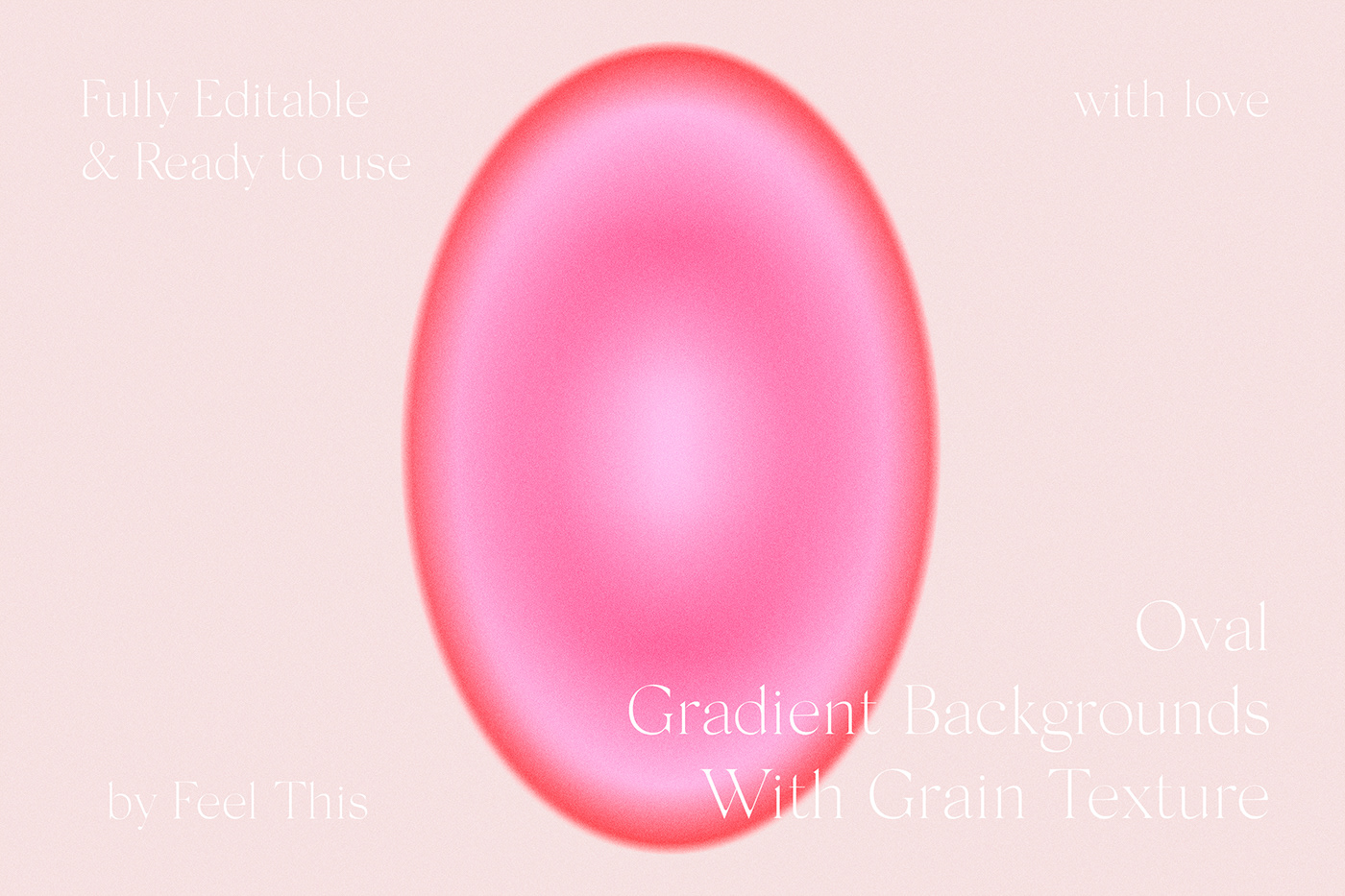 Oval Gradient Shapes 8K Wallpapers