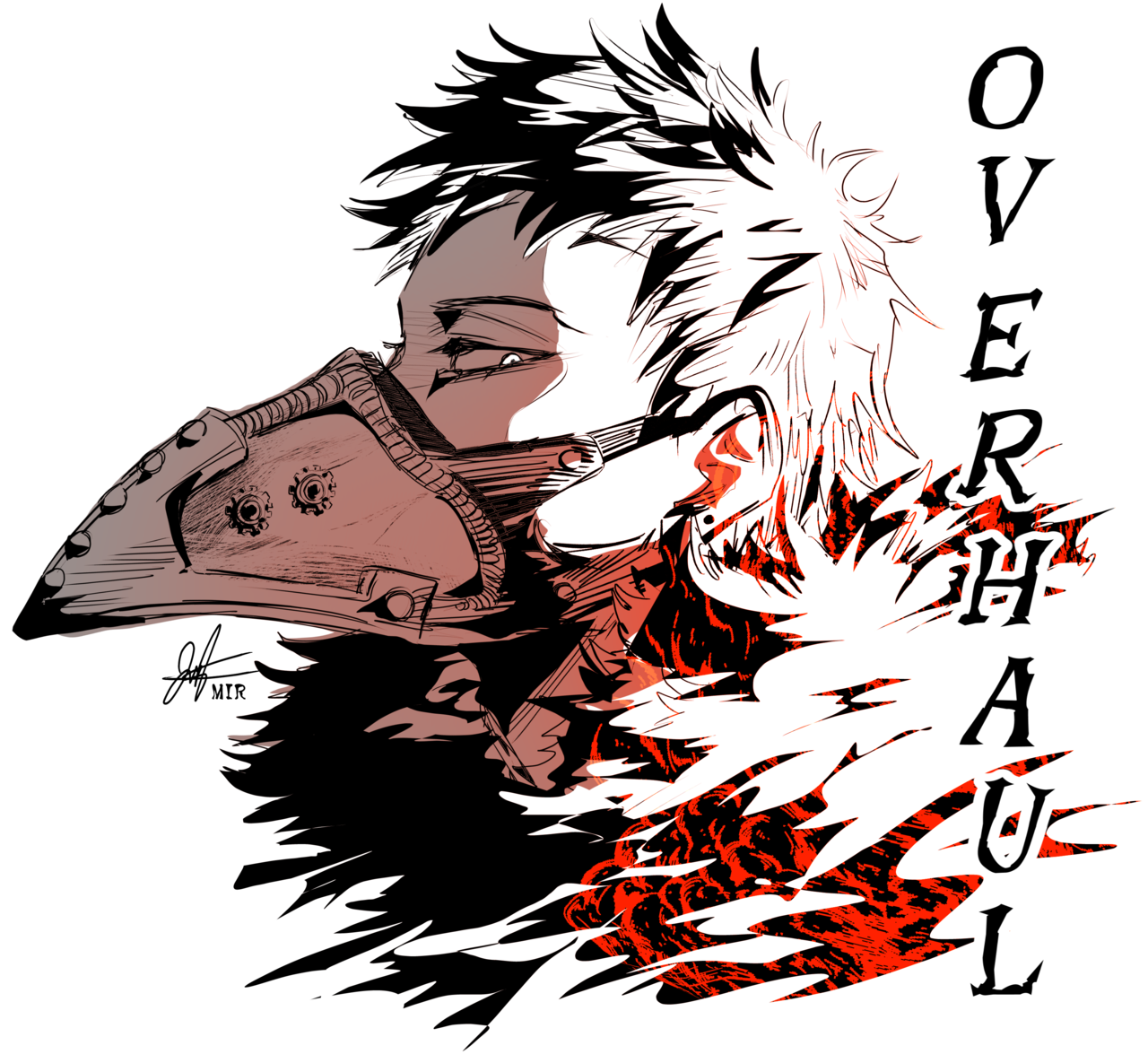 Overhaul My Hero Academia Art Wallpapers