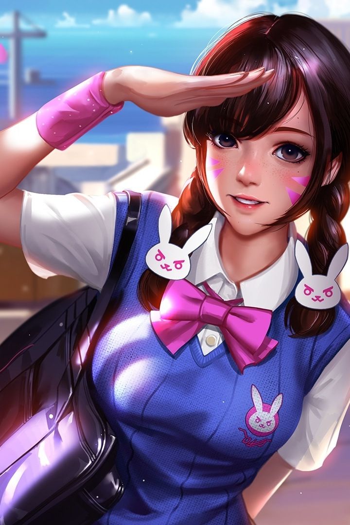 overwatch dva anime wallpapers Wallpapers