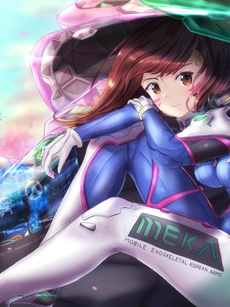 overwatch dva anime wallpapers Wallpapers