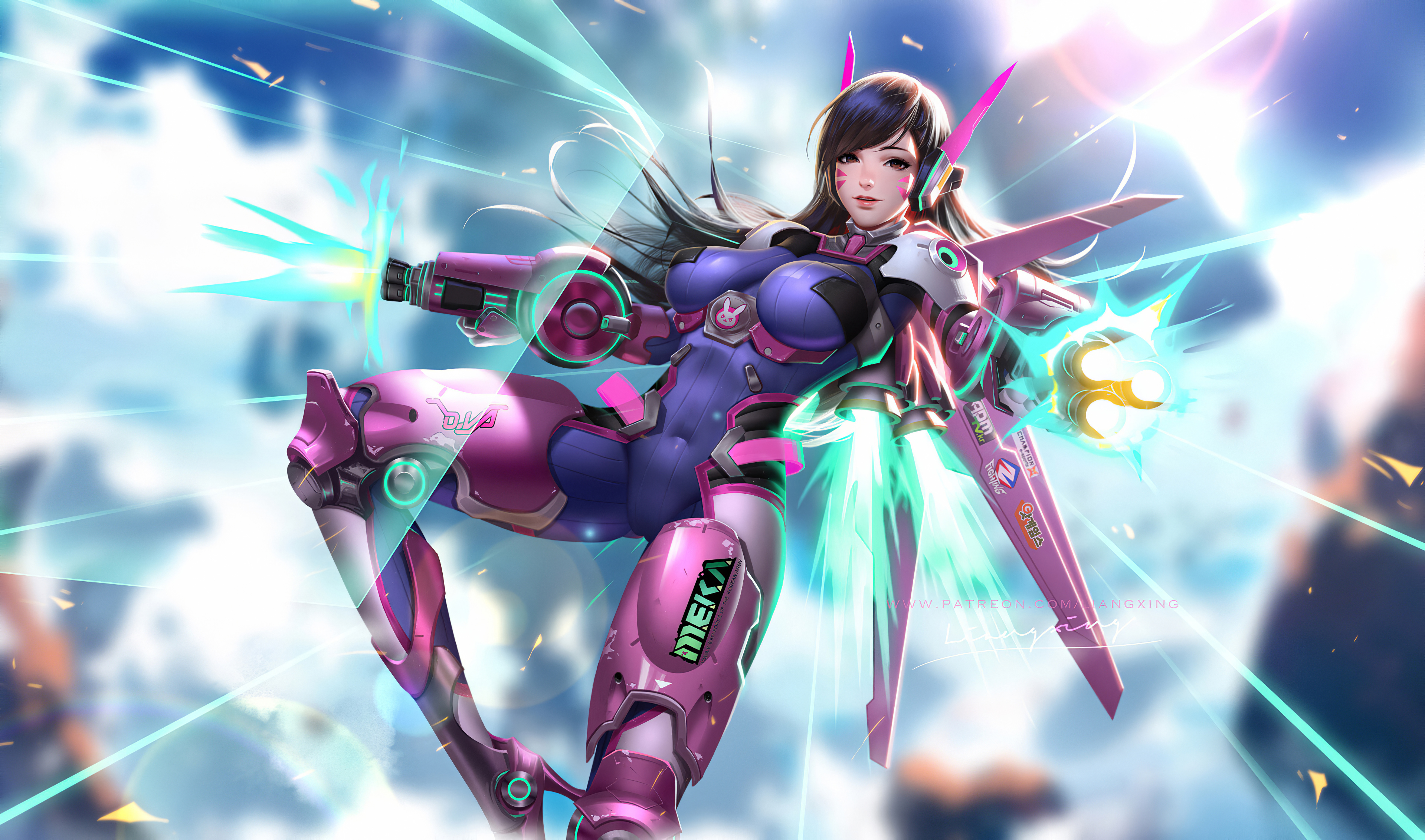 overwatch dva wallpapers Wallpapers