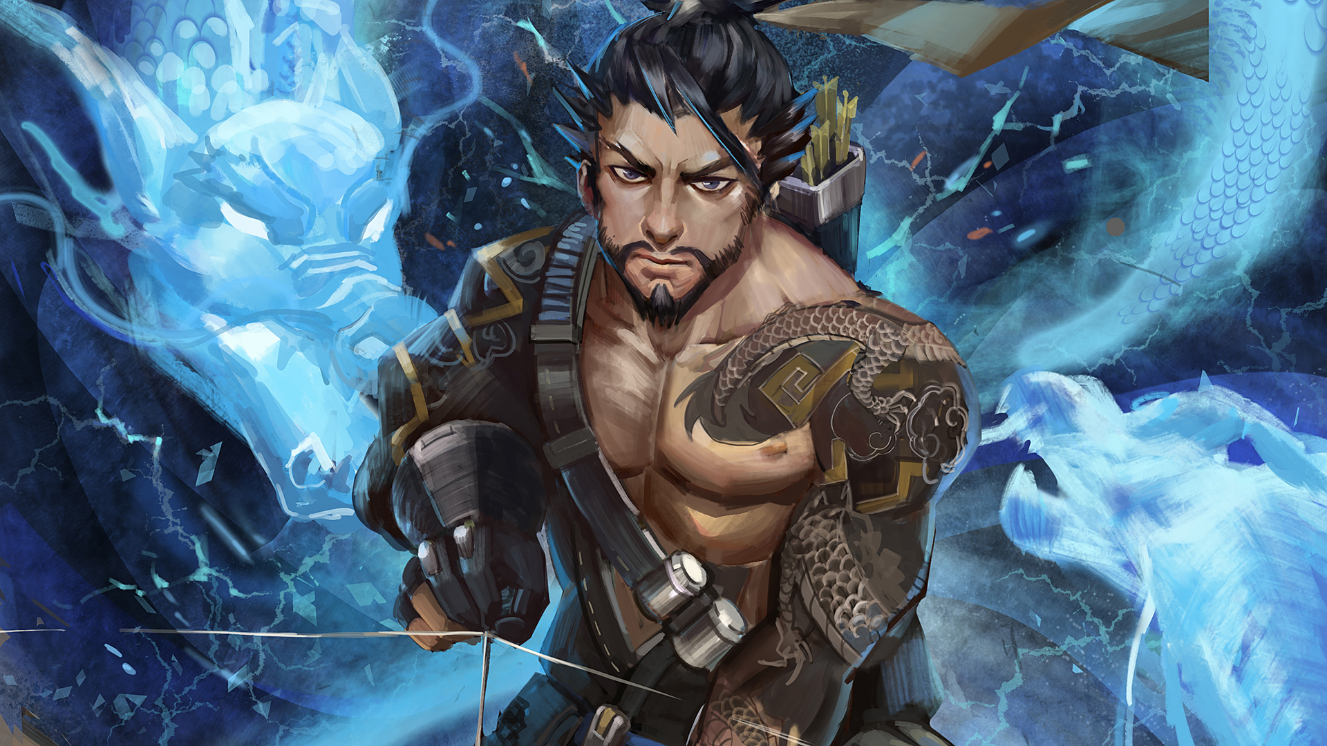 overwatch hanzo Wallpapers