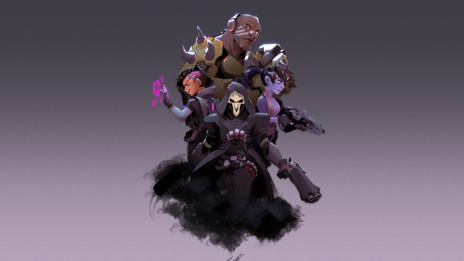 overwatch minimalist Wallpapers