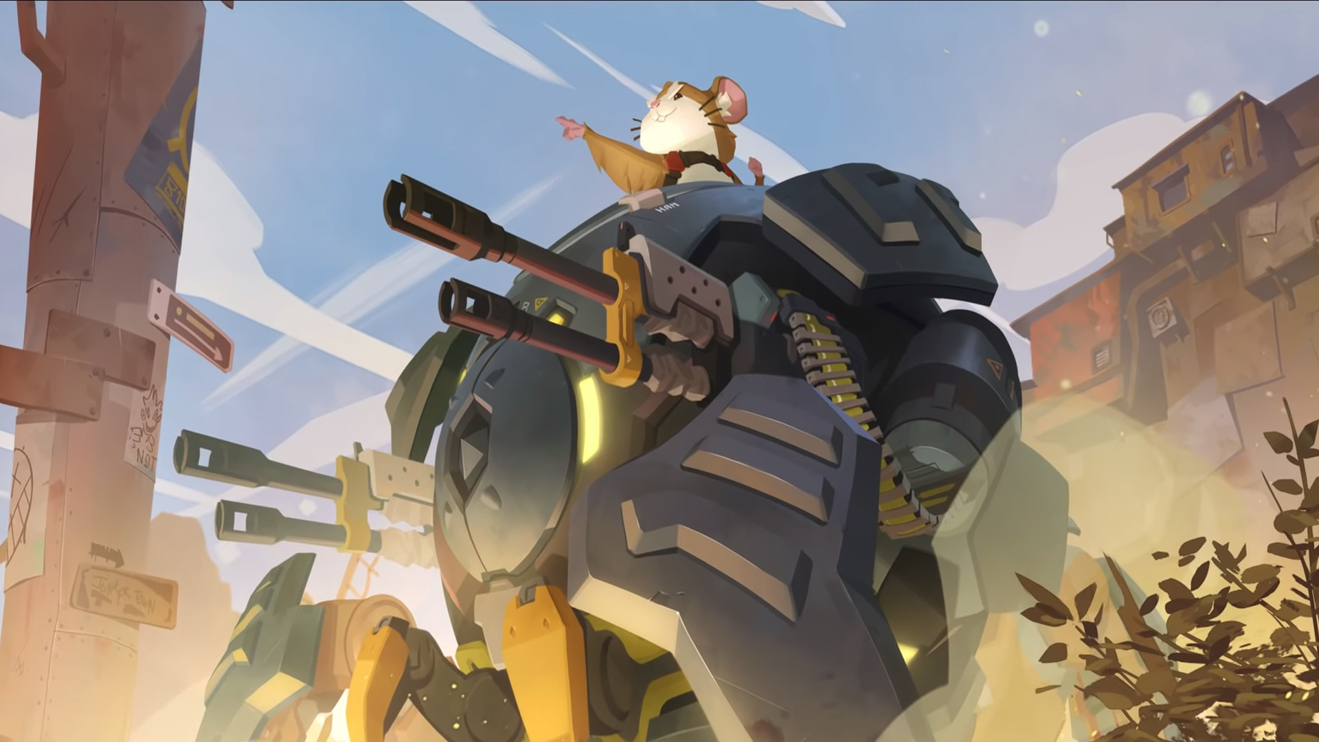 overwatch wrecking ball wallpapers Wallpapers