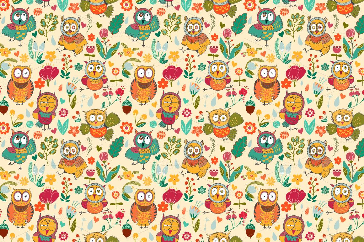 Owl In Fall Wallpapers