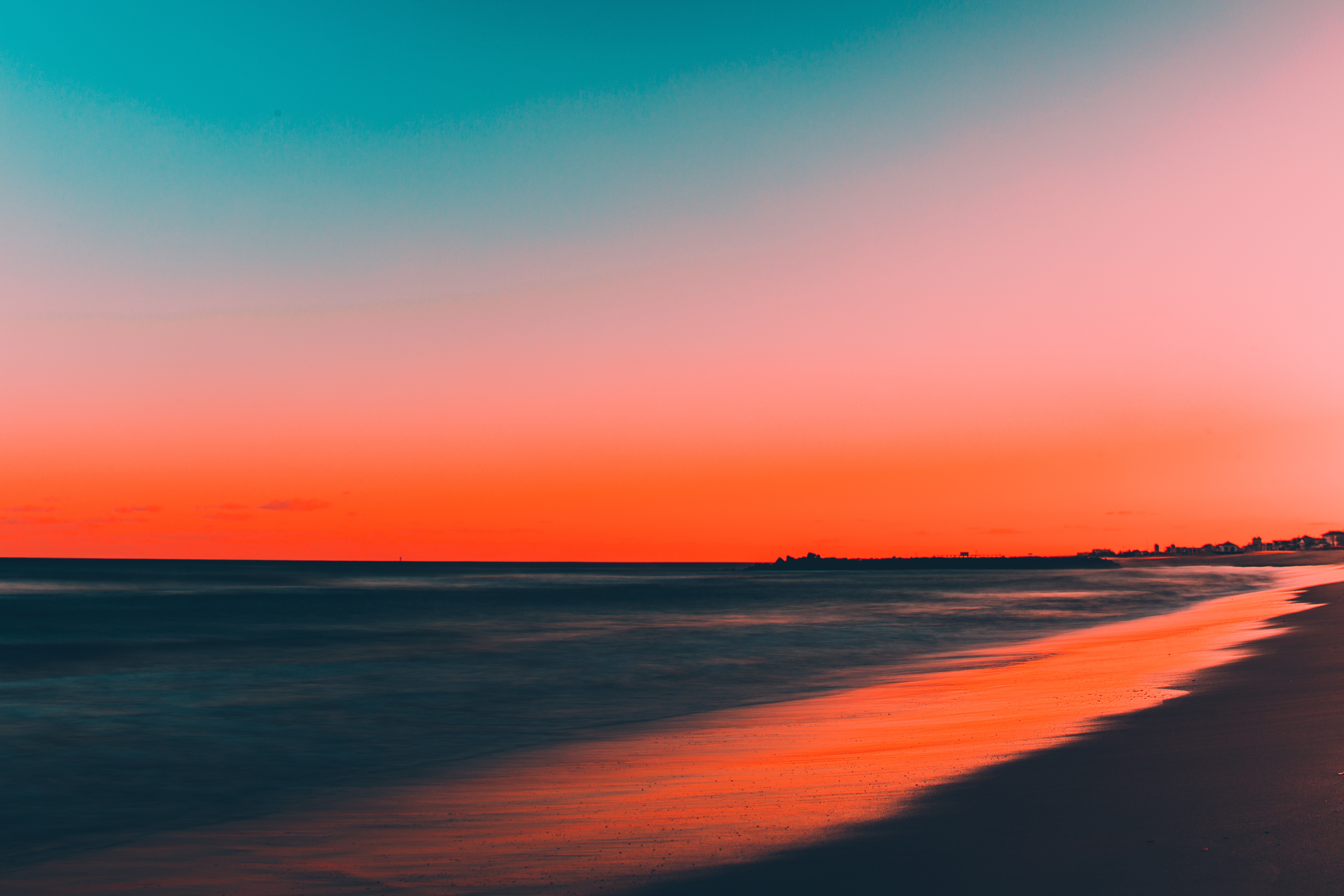 Pacific Sunset Sky Wallpapers