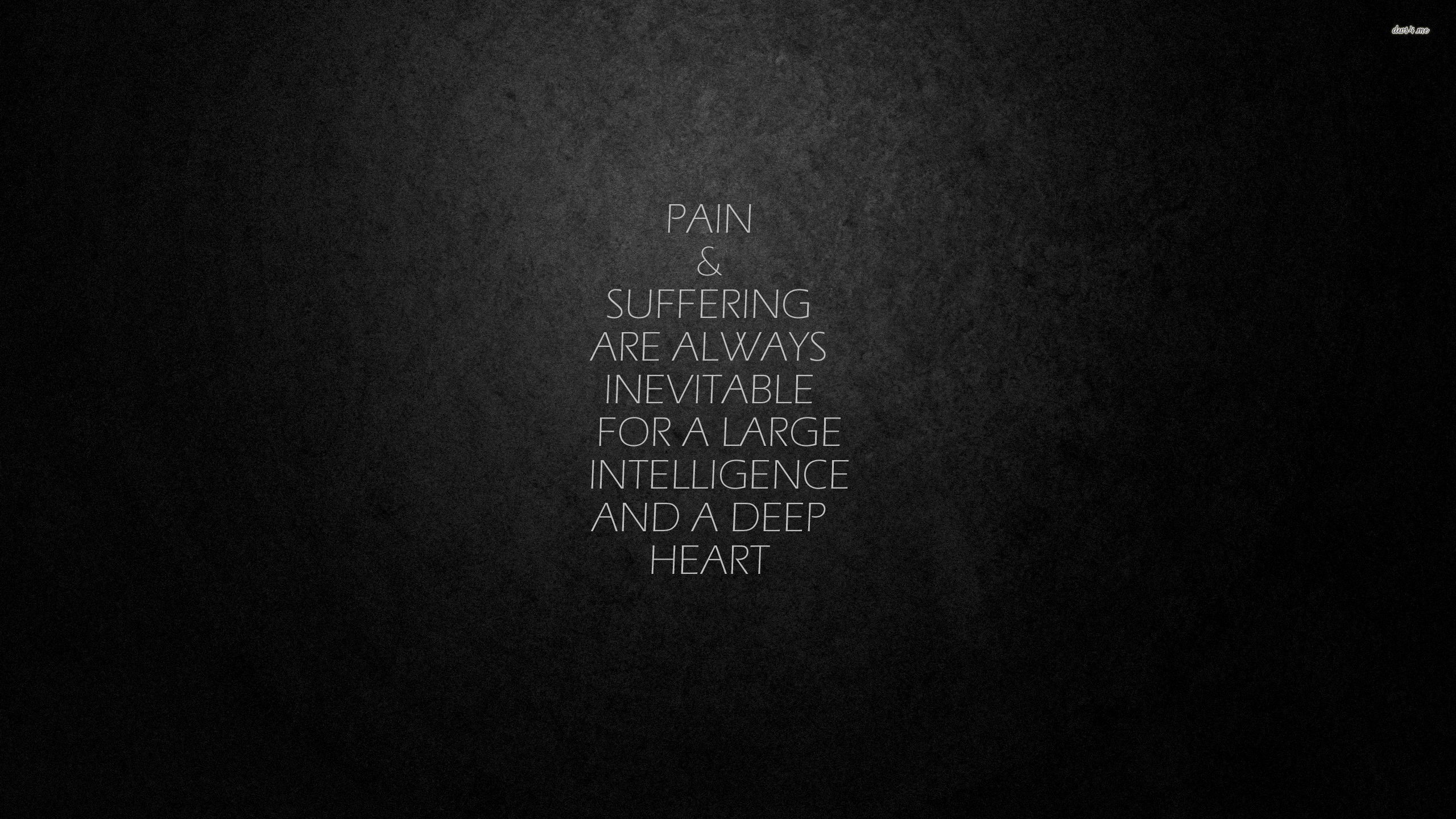 Pain Black Wallpapers