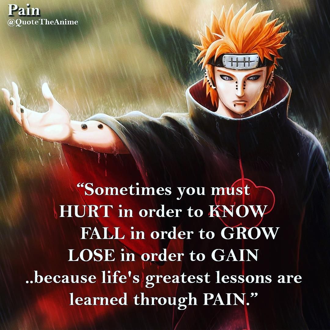 Pain Quotes Naruto Wallpapers