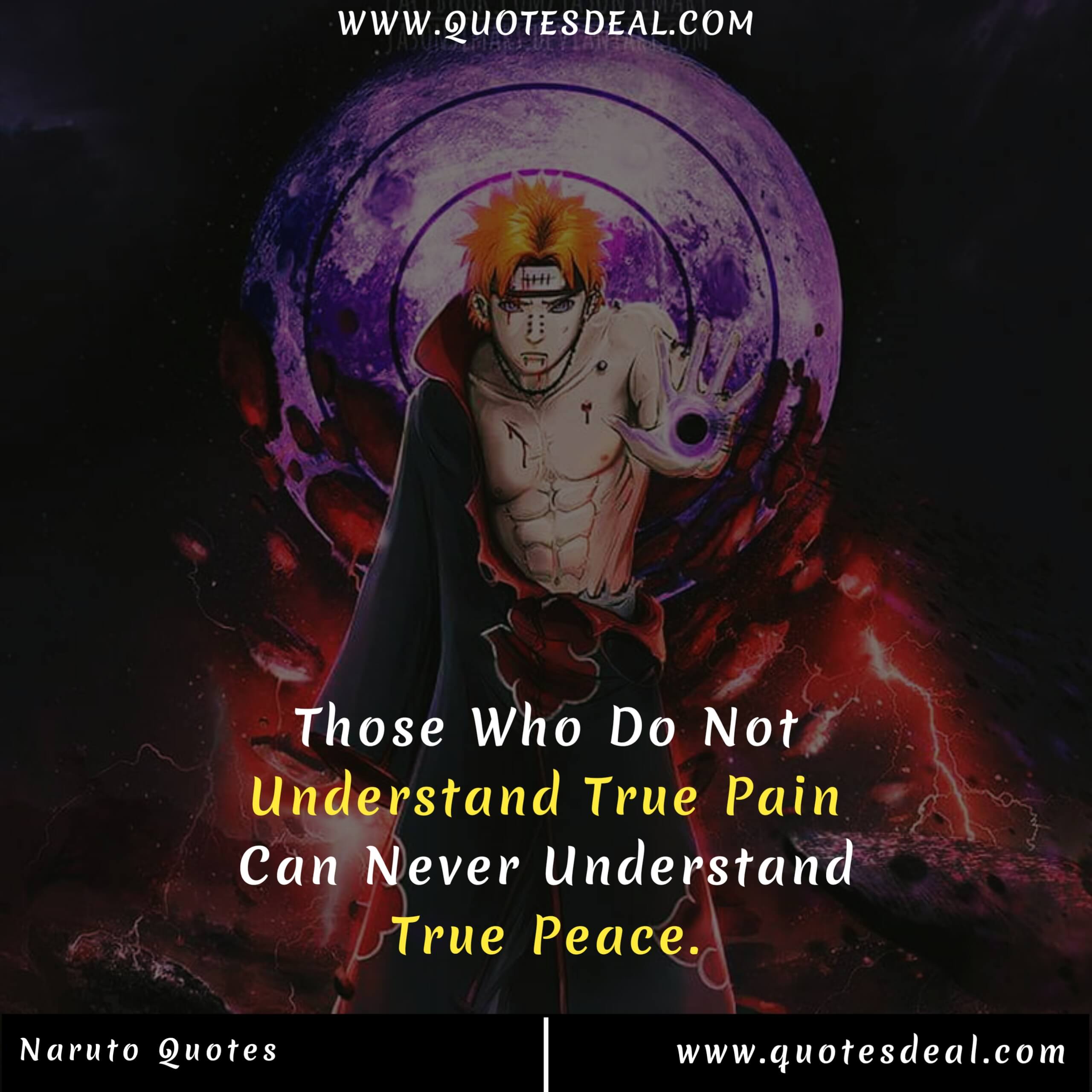 Pain Quotes Naruto Wallpapers