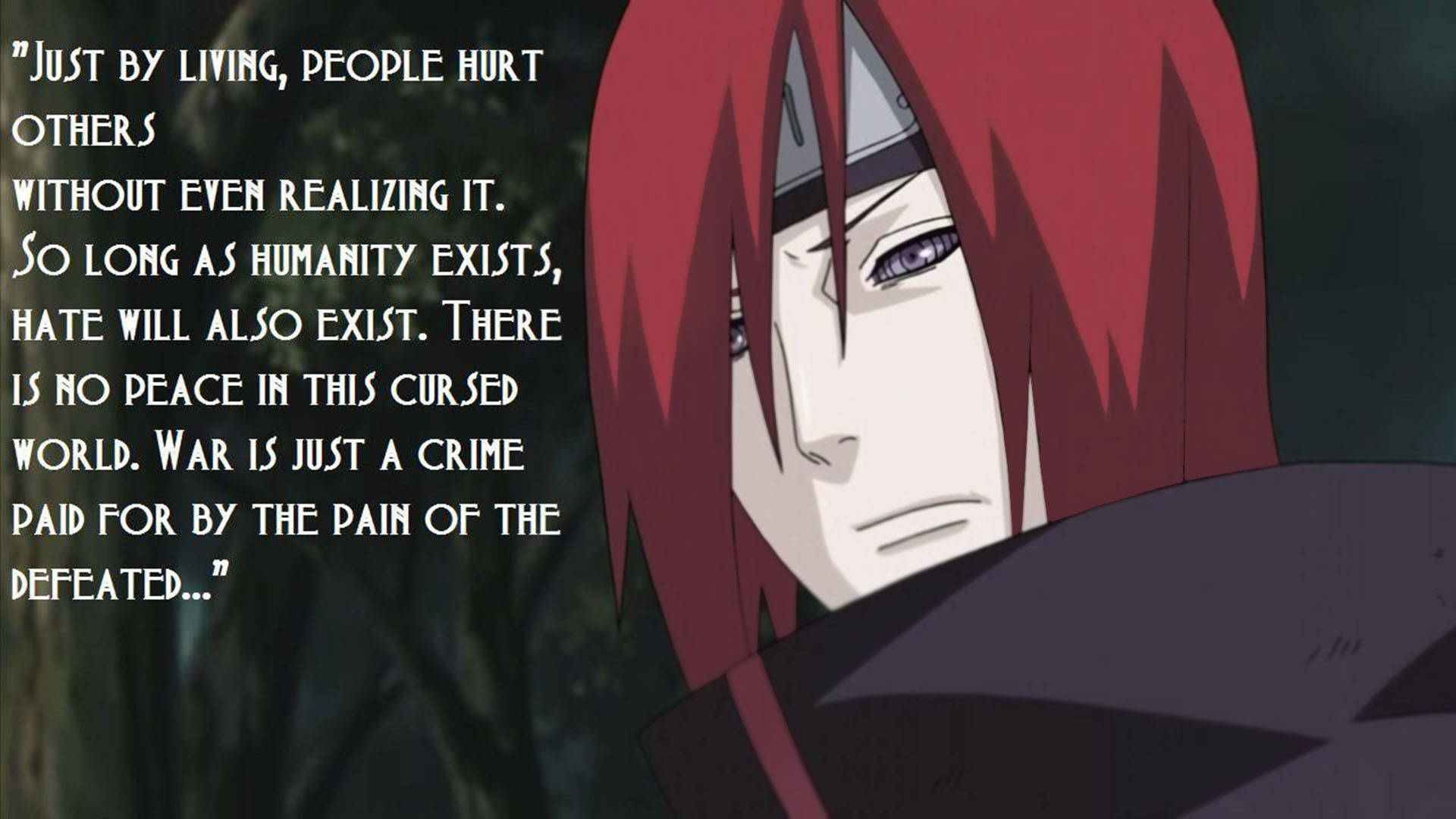 Pain Quotes Naruto Wallpapers