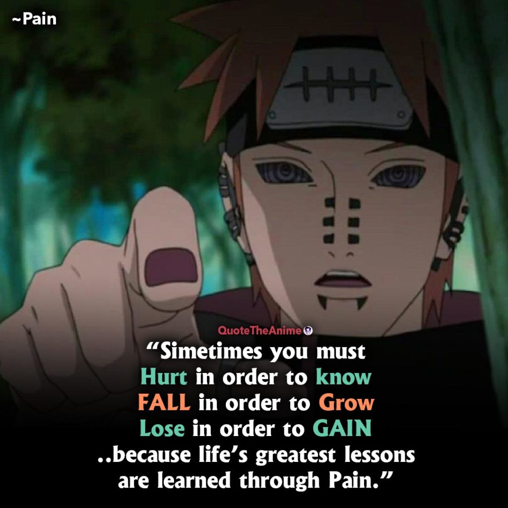 Pain Quotes Naruto Wallpapers