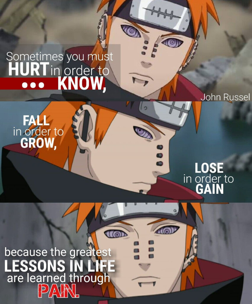 Pain Quotes Naruto Wallpapers