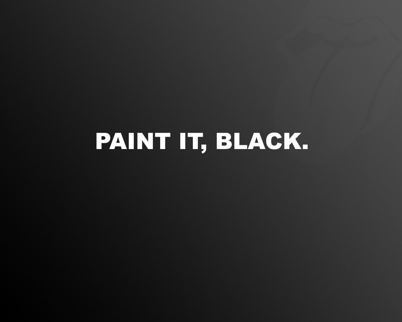 Paint It Black Wallpapers
