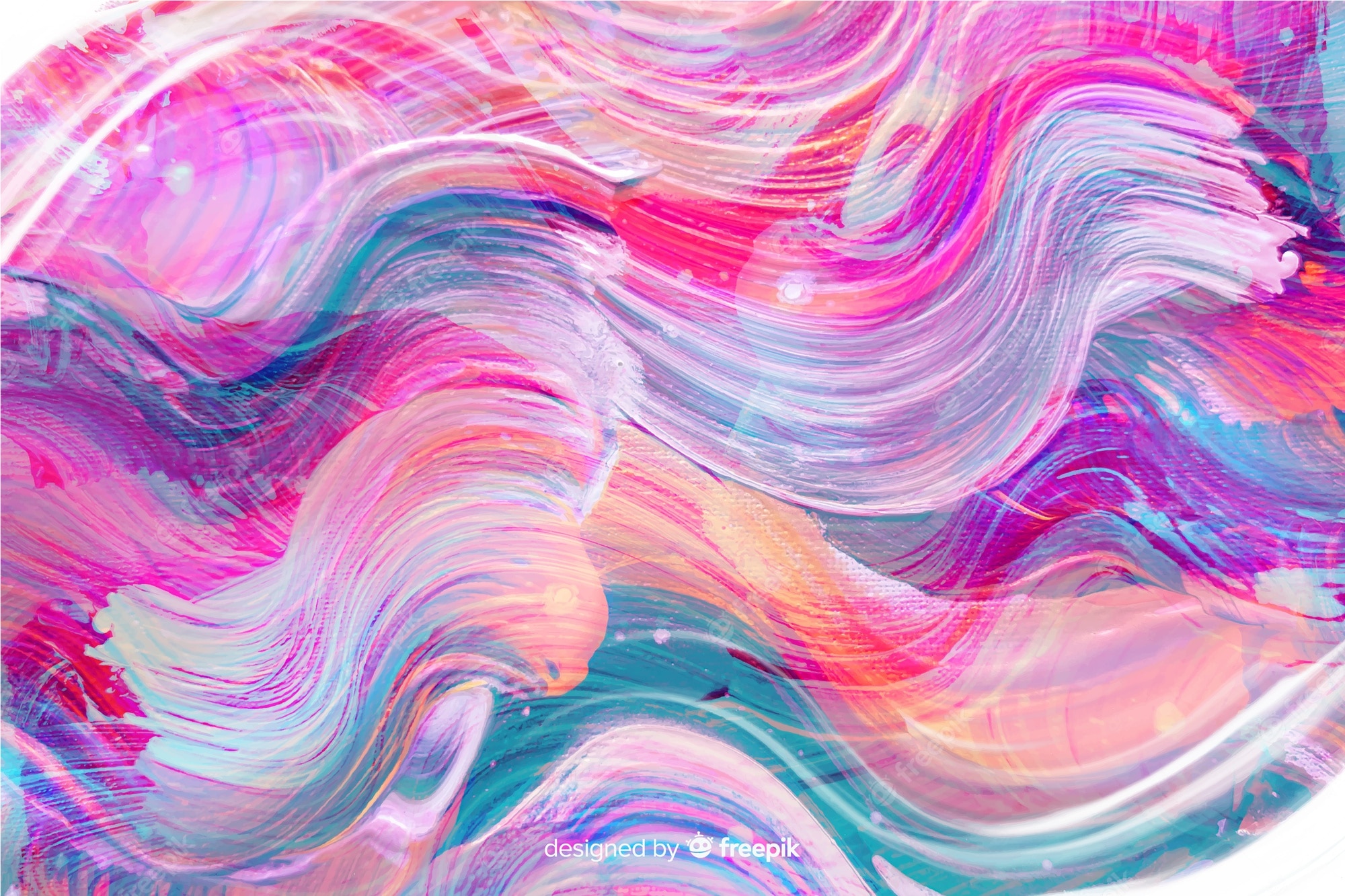 Paint Swirl Background