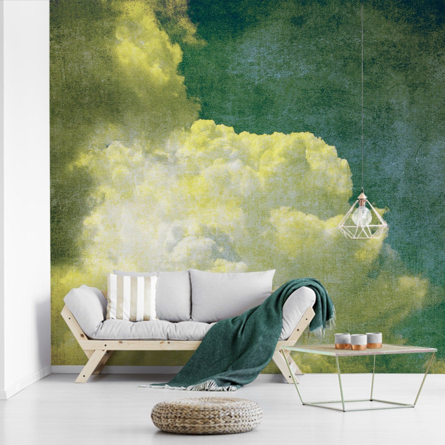 Painting Sky Green Art Wallpapers