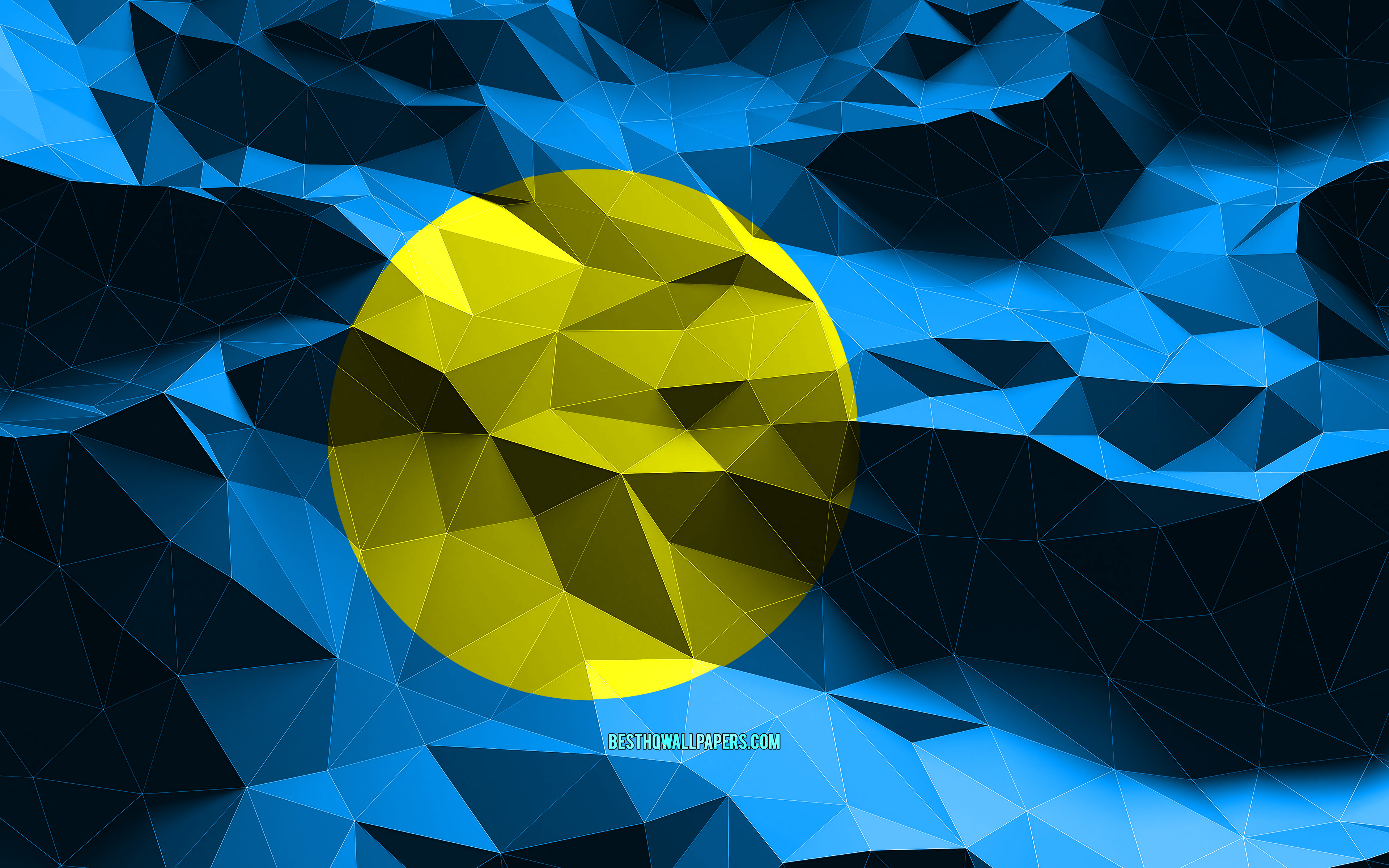 Palau Flag Wallpapers