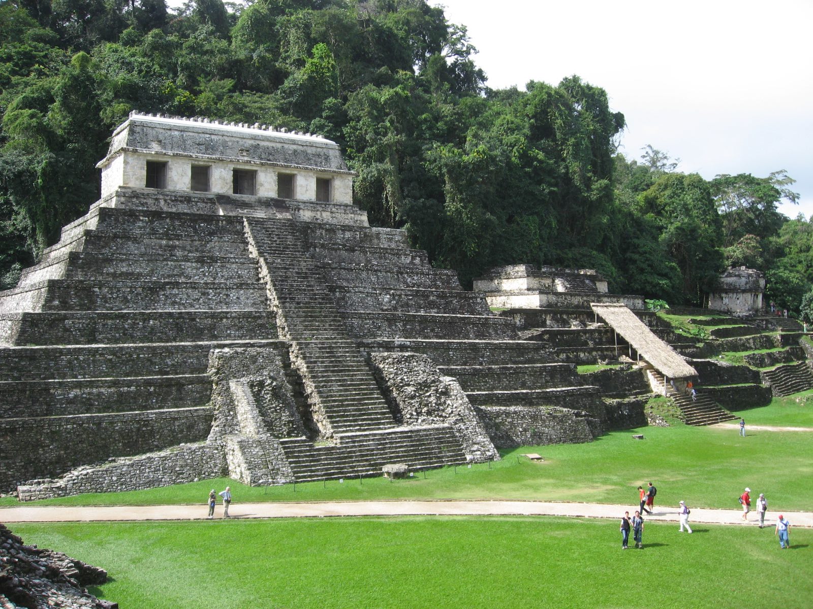 Palenque'S Temple Of The Skull Wallpapers