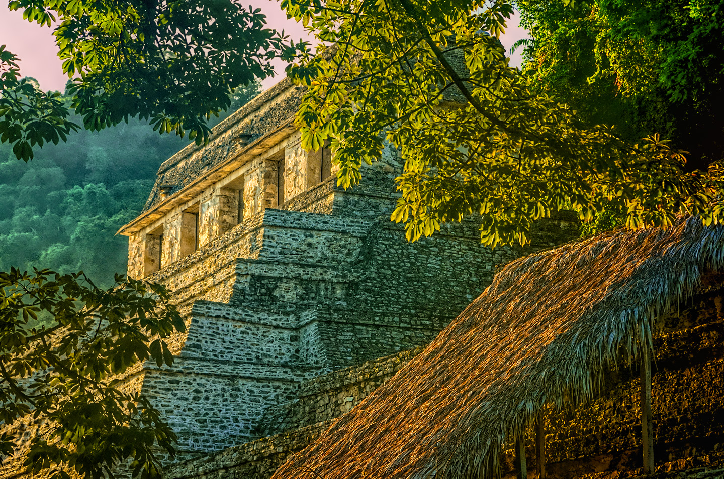 Palenque'S Temple Of The Skull Wallpapers