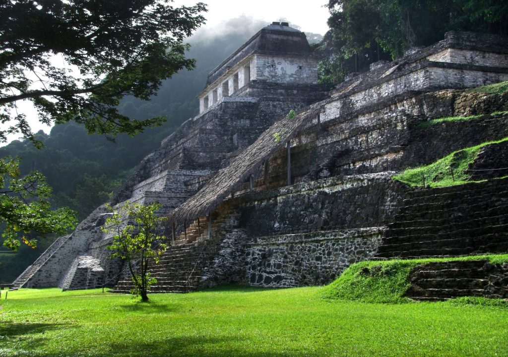 Palenque'S Temple Of The Skull Wallpapers