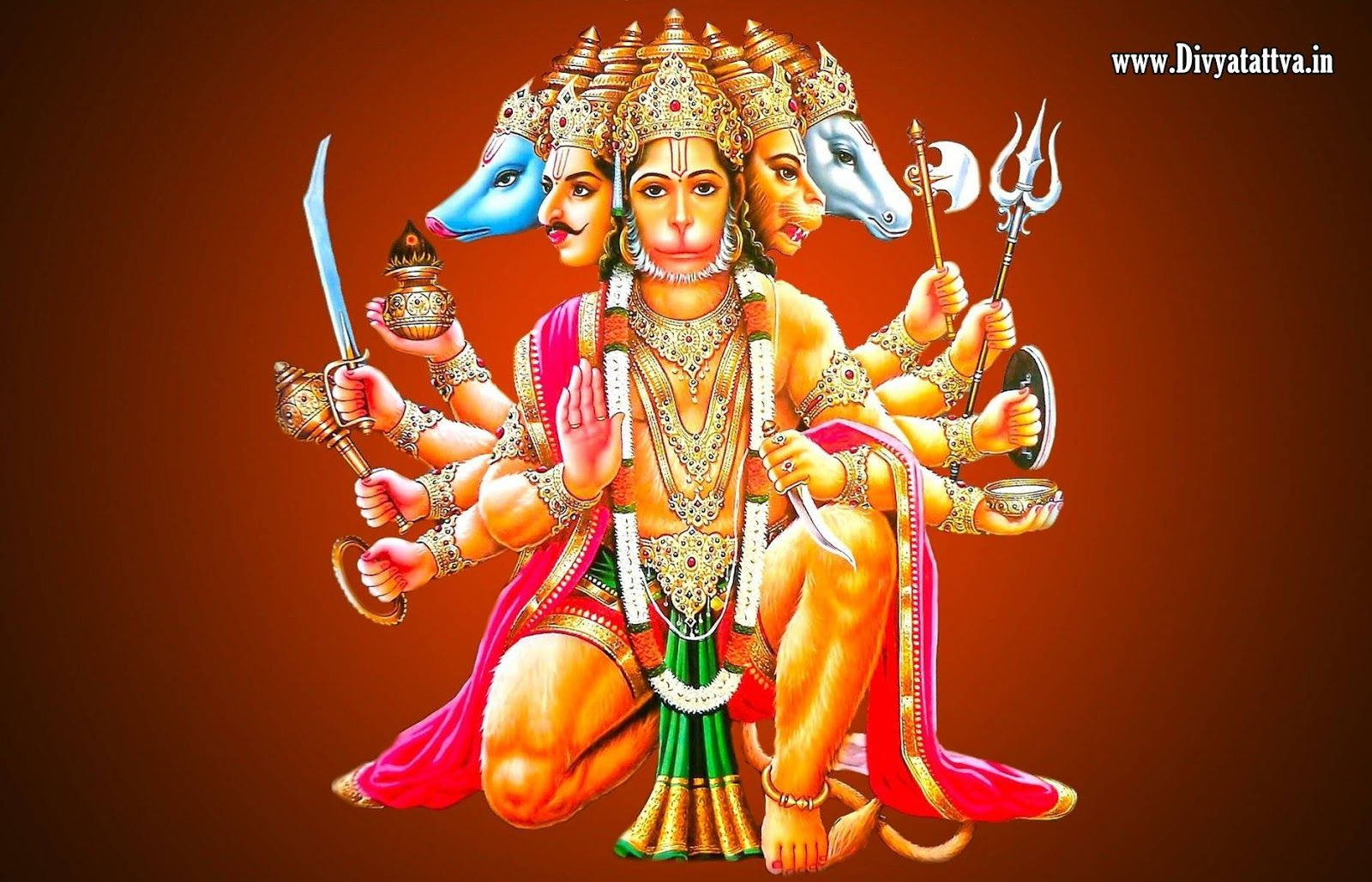 Panchmukhi Hanuman Photos Wallpapers