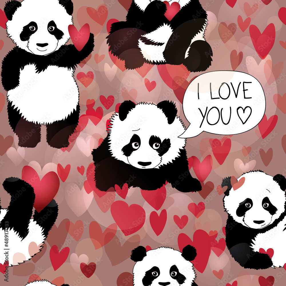 Panda Love Wallpapers