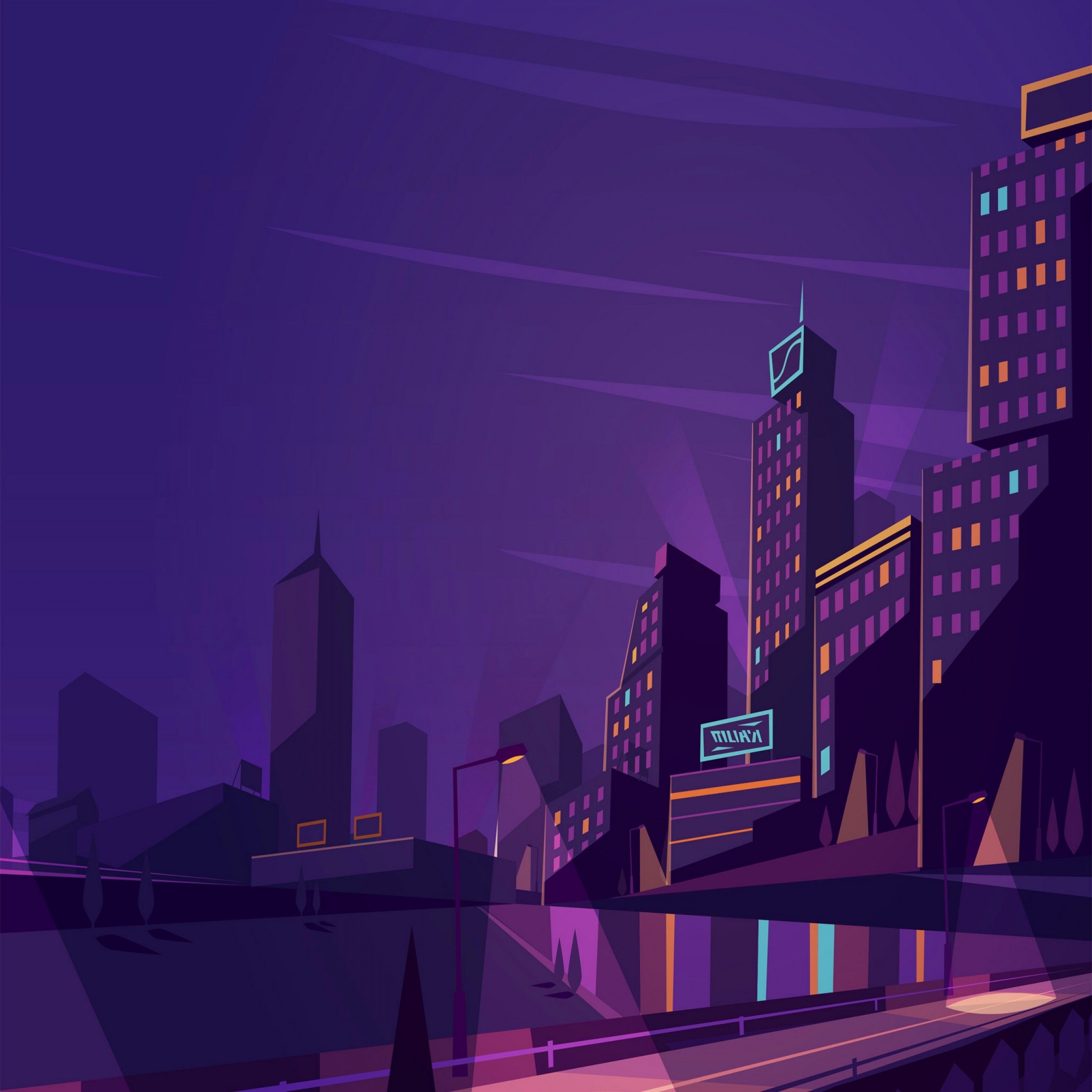 Panorama Vector City Wallpapers