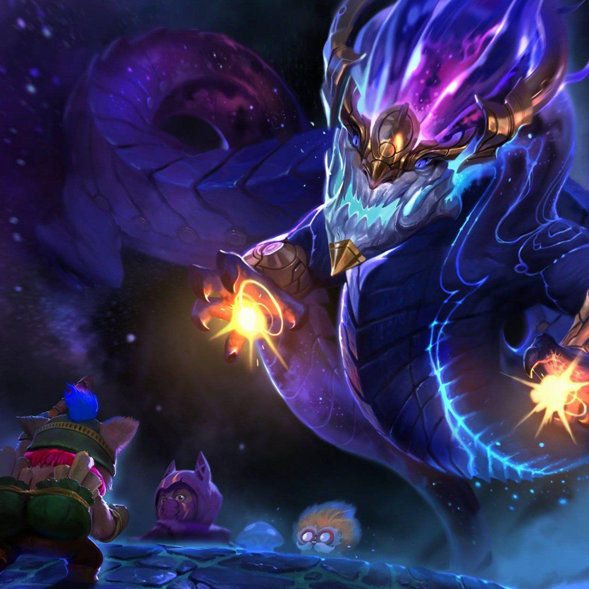 Pantheon &amp; Aurelion LoL Gaming Wallpapers