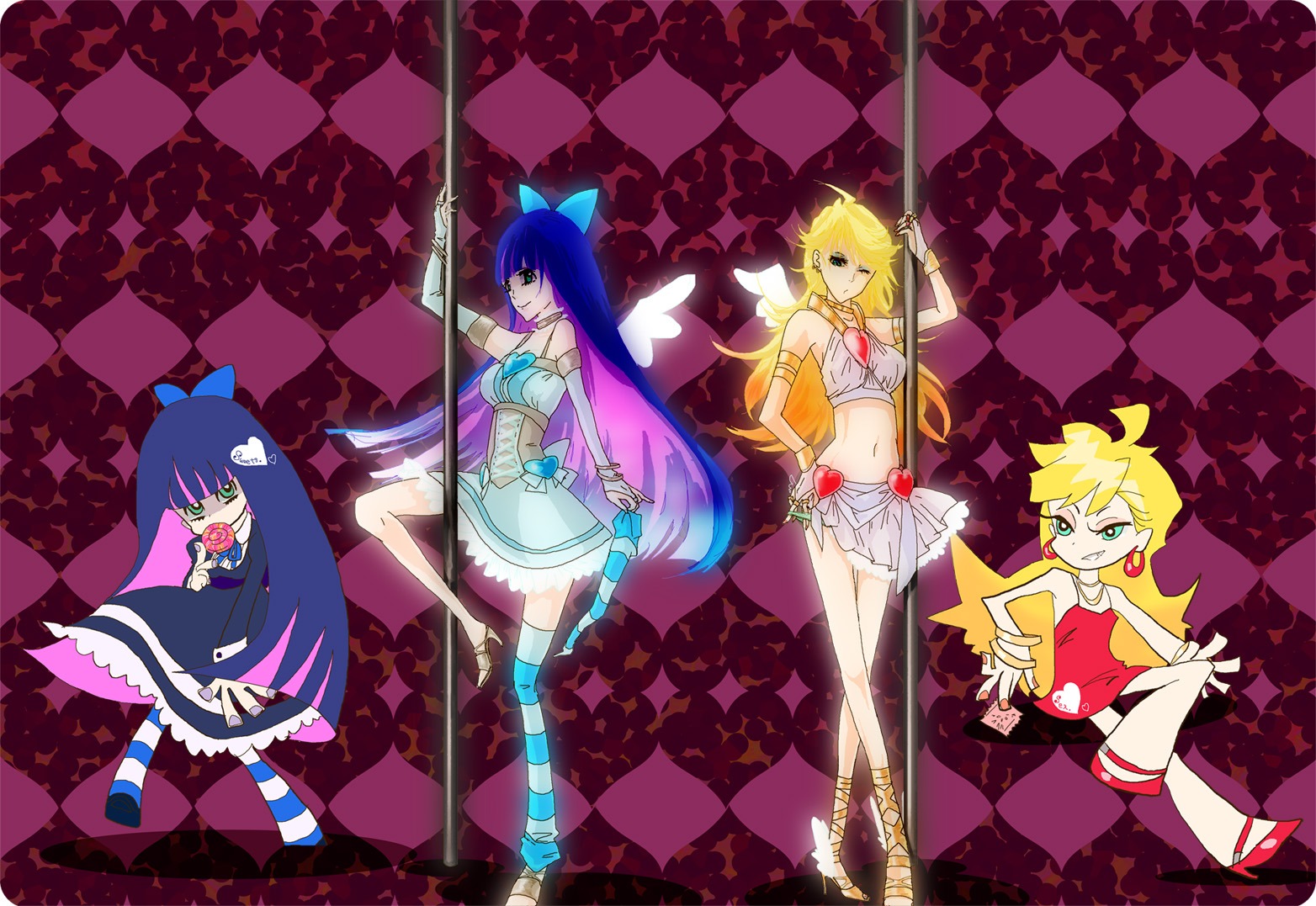 Panty And Stocking 1920X1080 Wallpapers