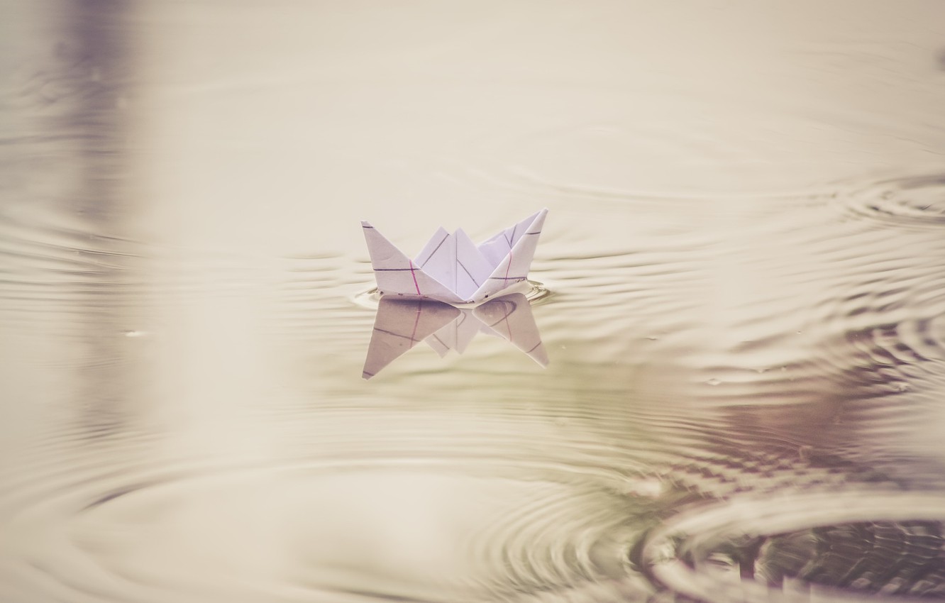 Paper Boat Picture Wallpapers