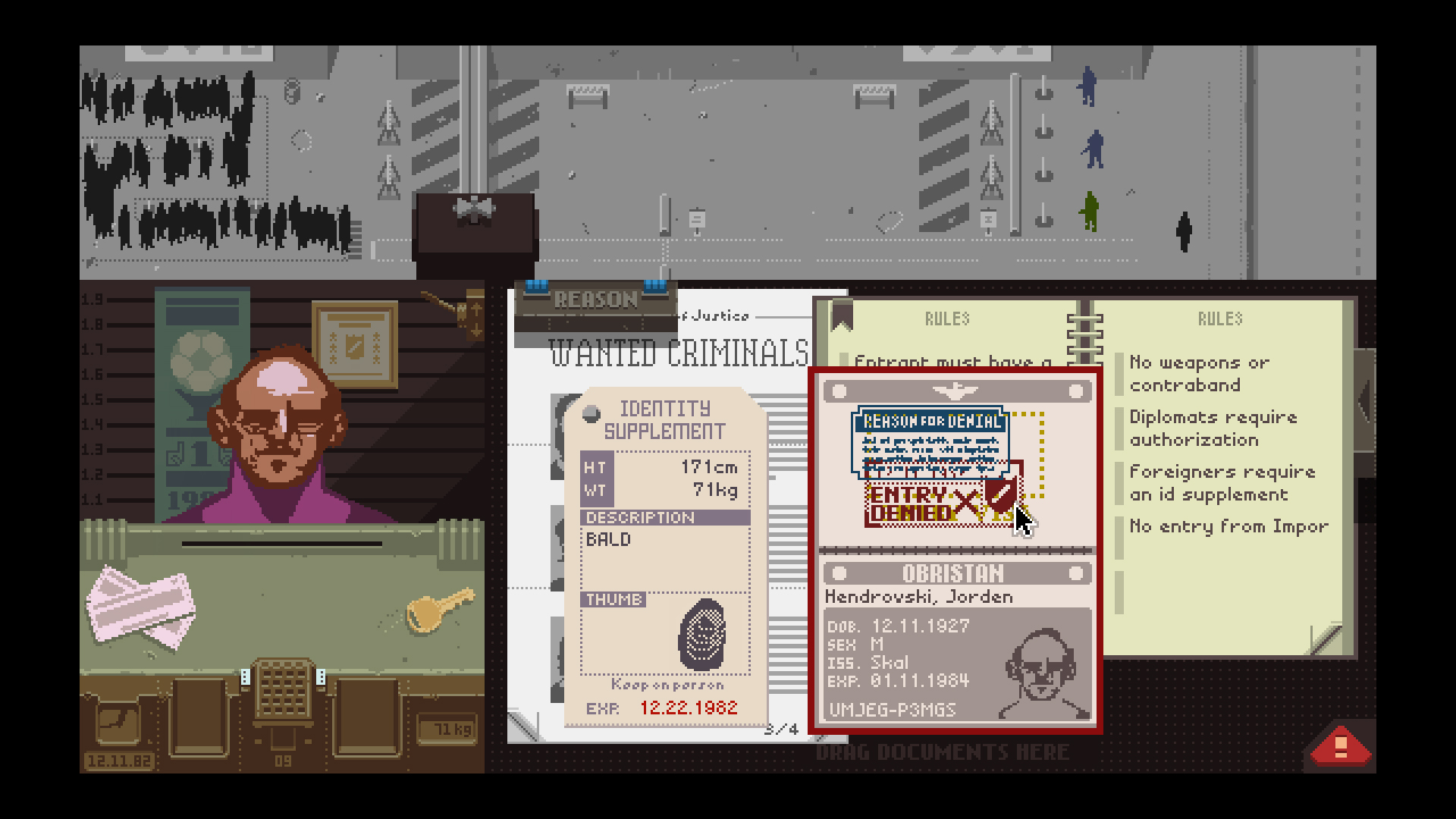 Papers Please Wallpapers