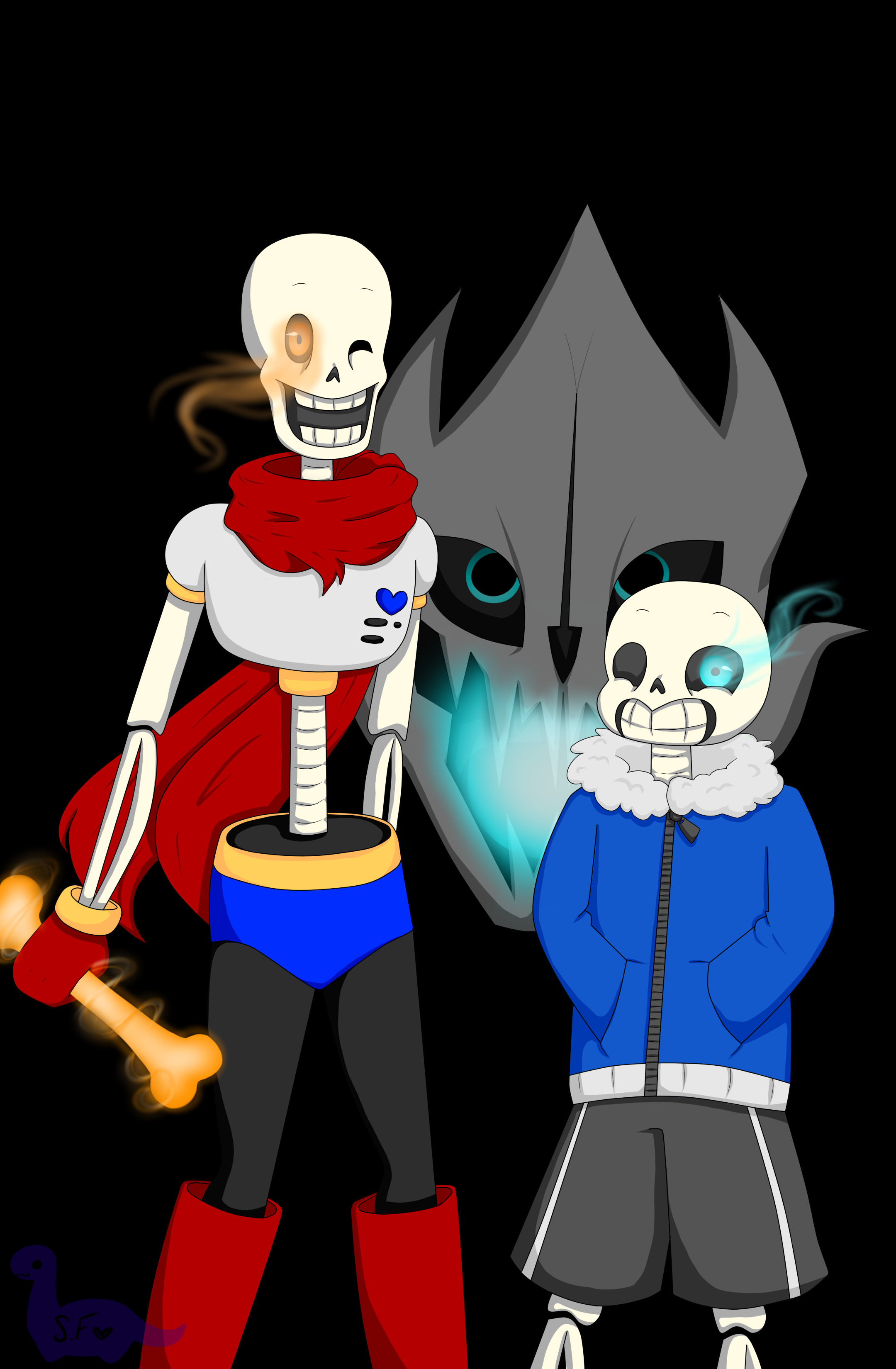 Papyrus Undertale Background