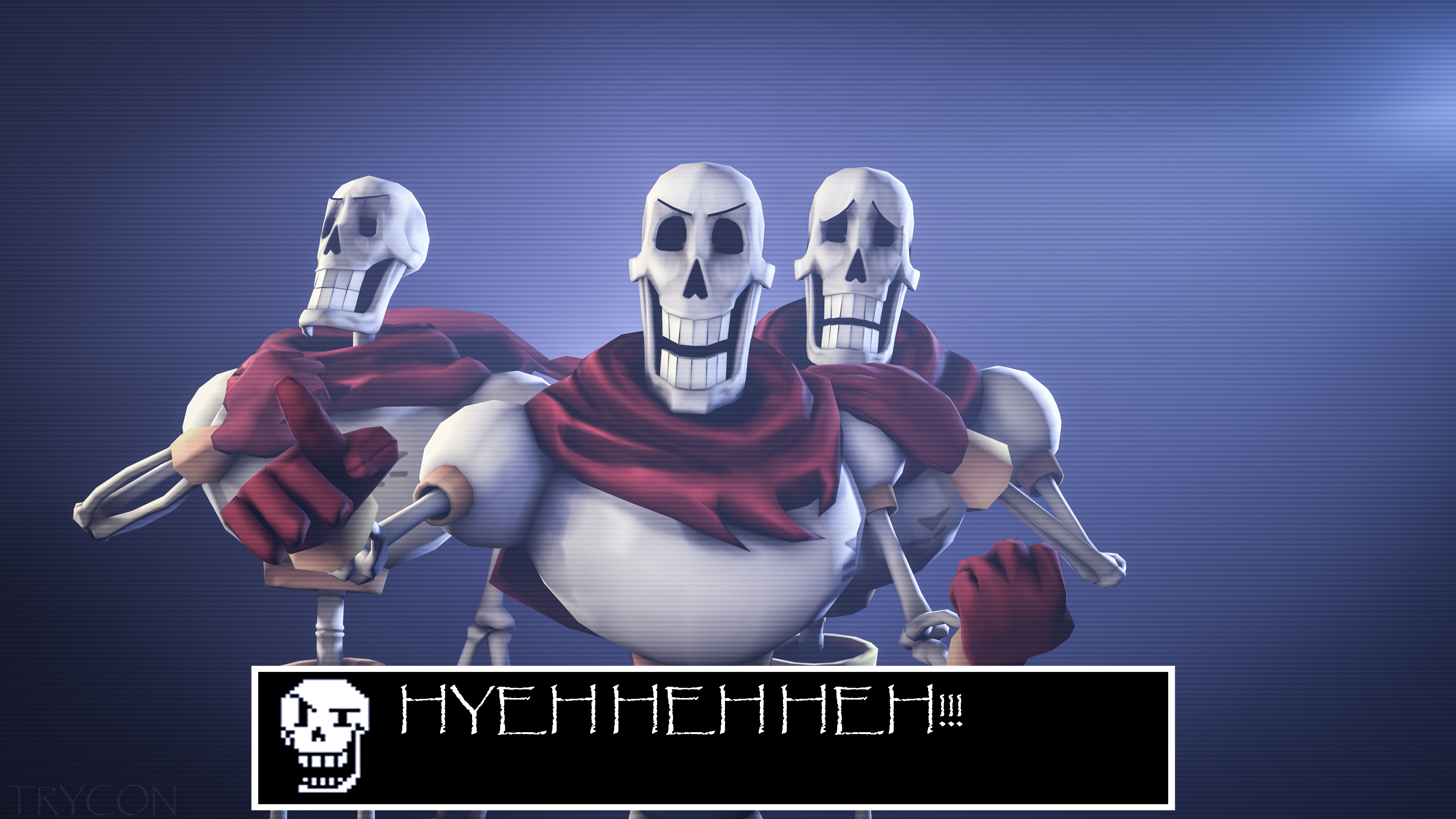 Papyrus Undertale Background