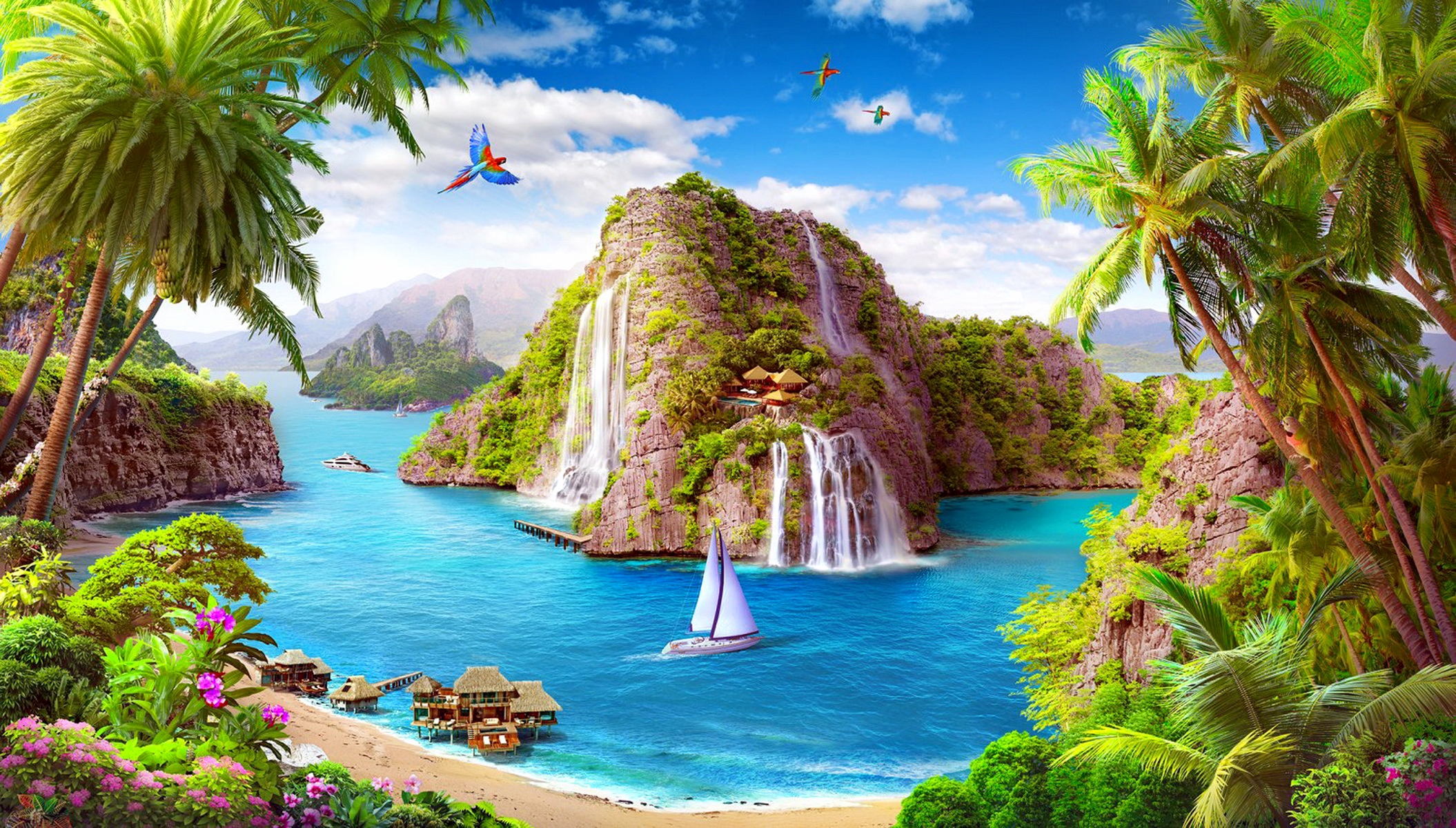 Paradise Hd Wallpapers