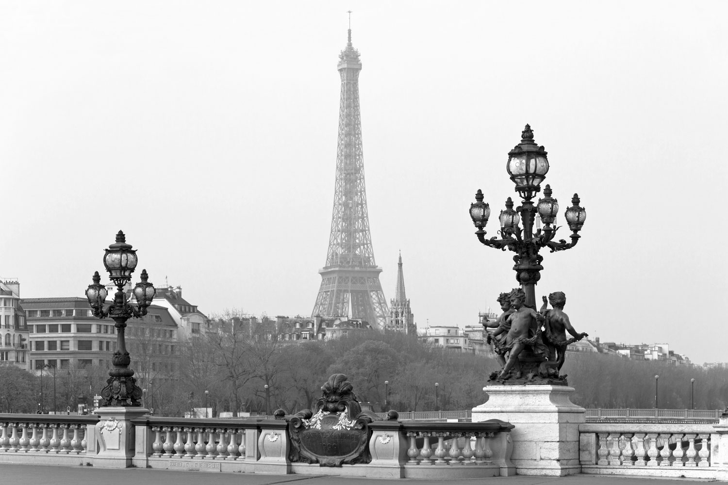 Paris Snow Wallpapers