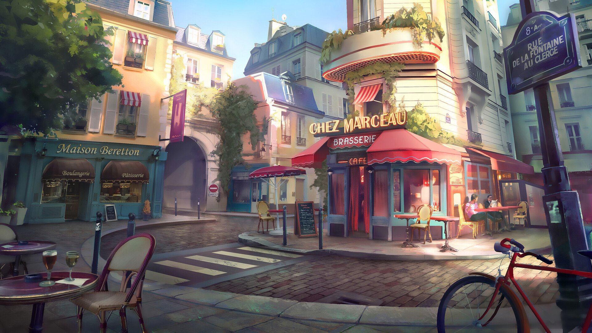 Paris Streets Wallpapers