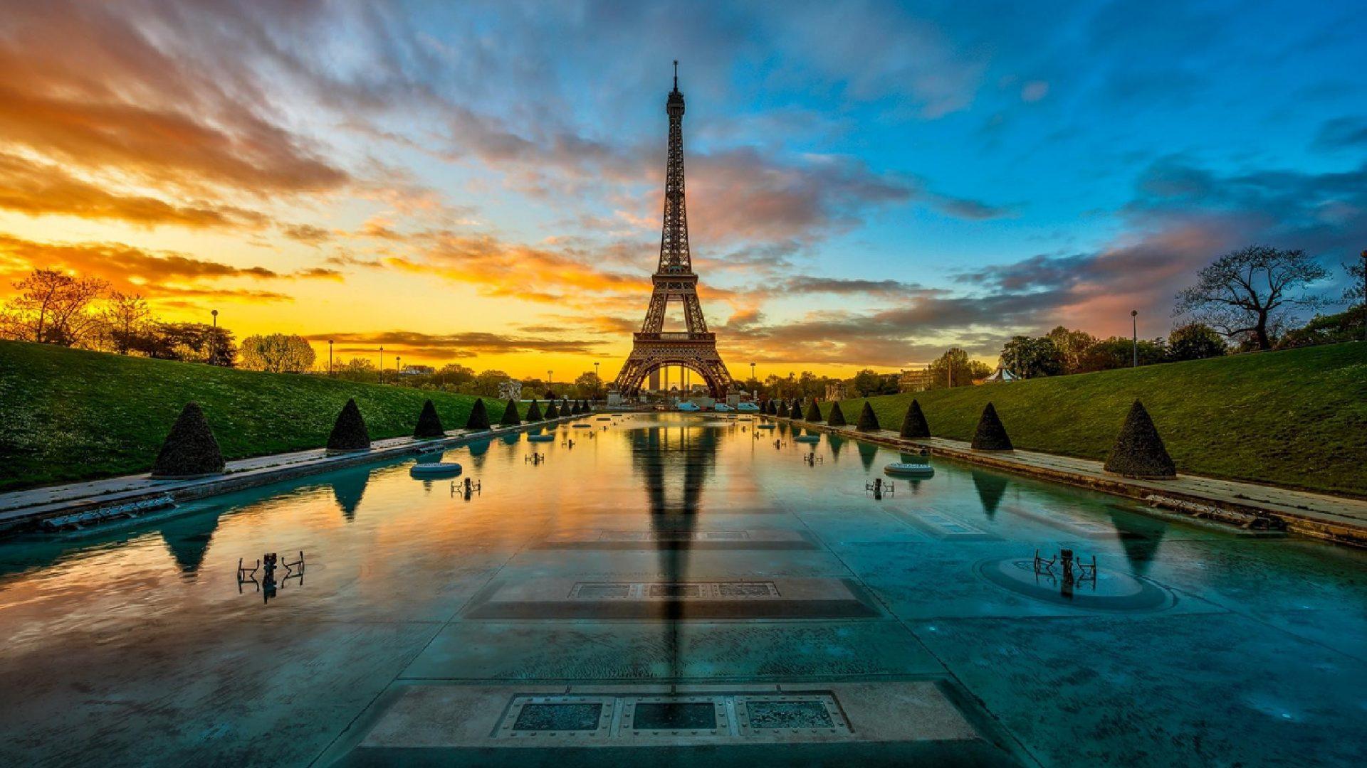 Paris Sunset Wallpapers