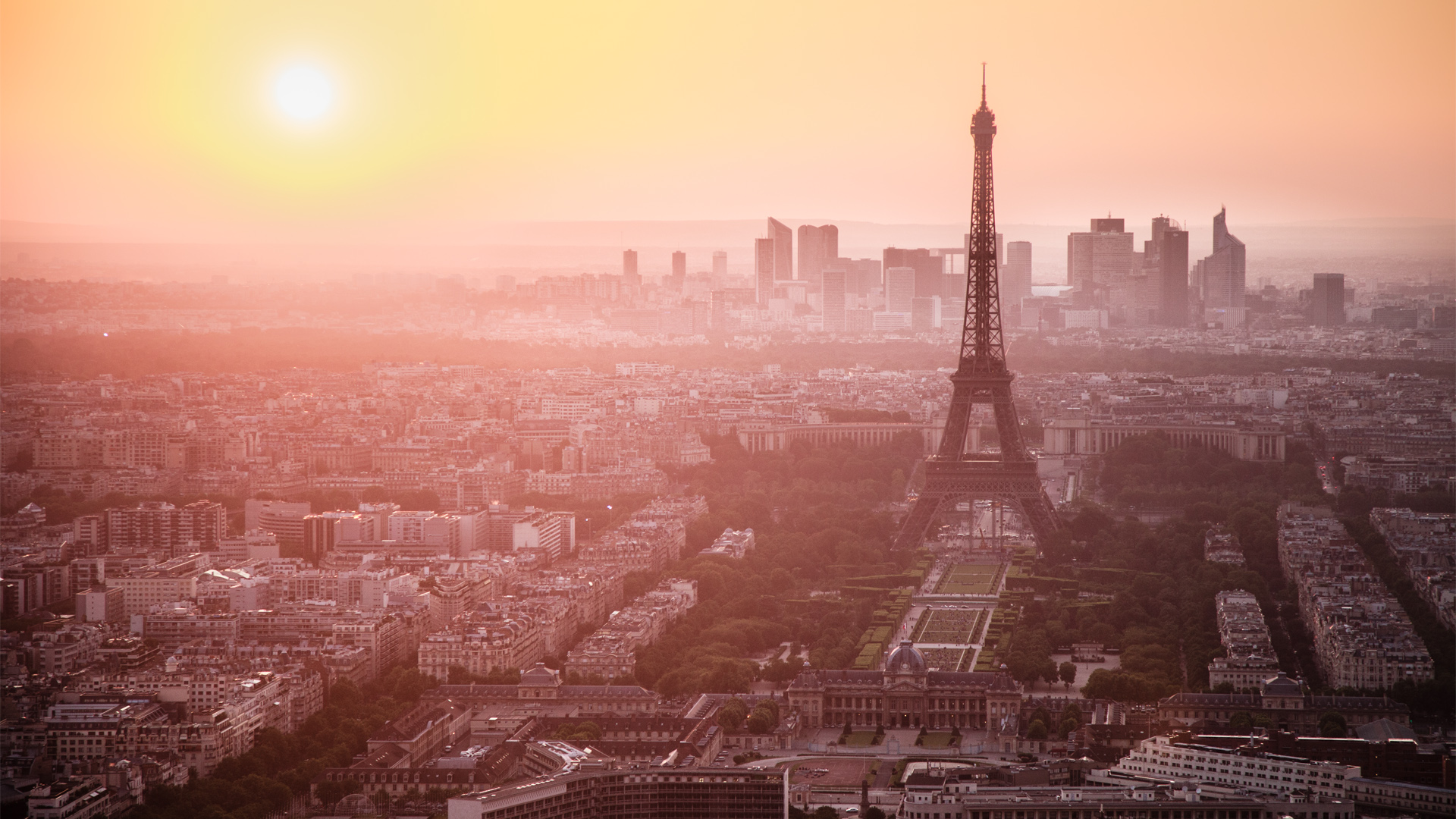 Paris Sunset Wallpapers