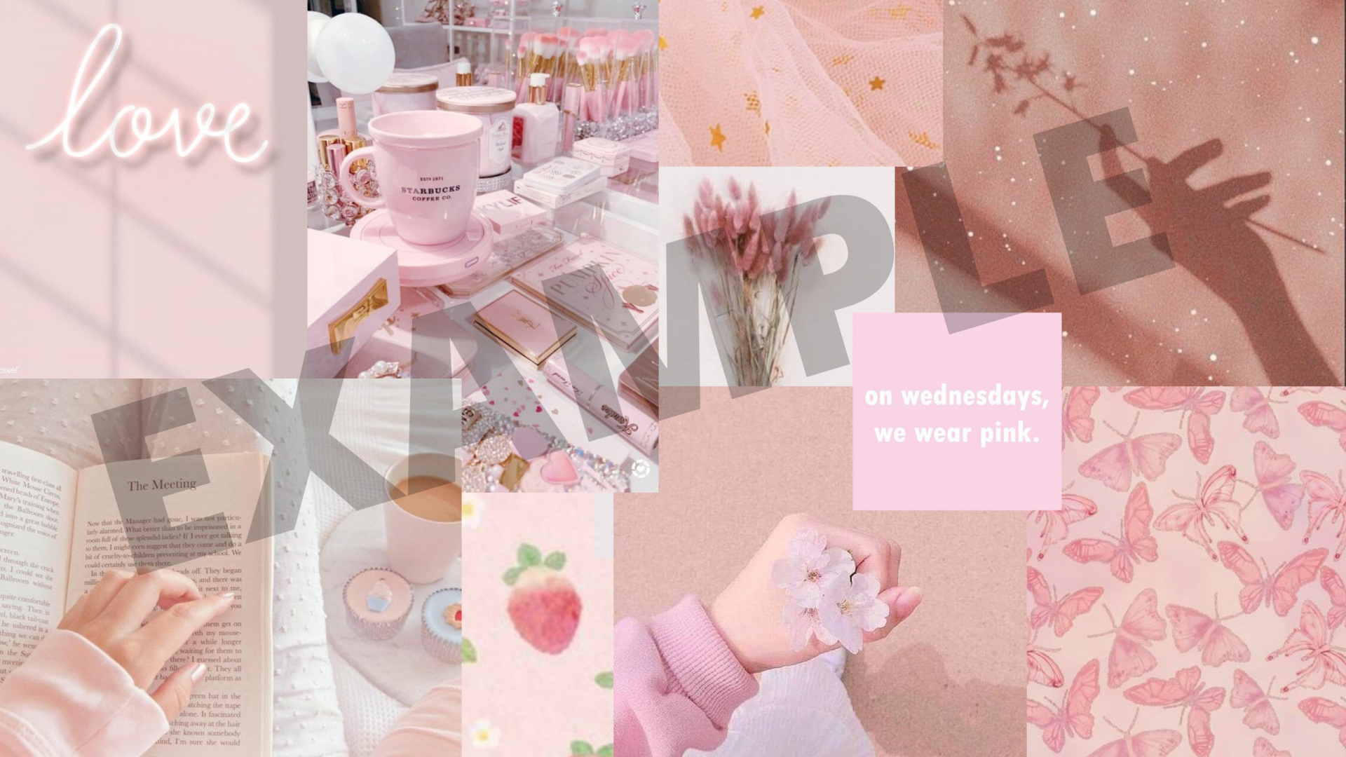 Pastel Aesthetic Collage Wallpapers