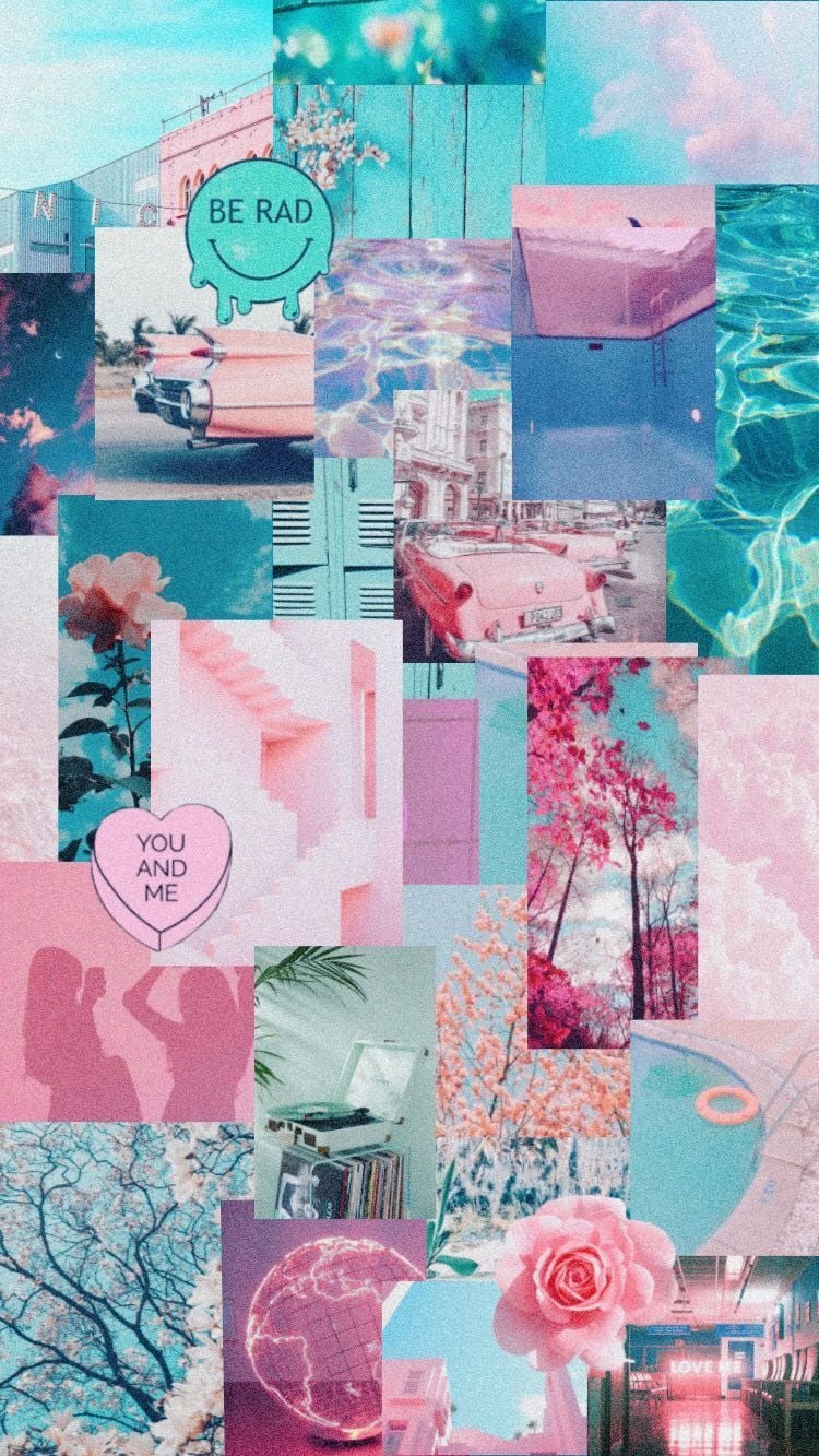 Pastel Aesthetic Collage Wallpapers