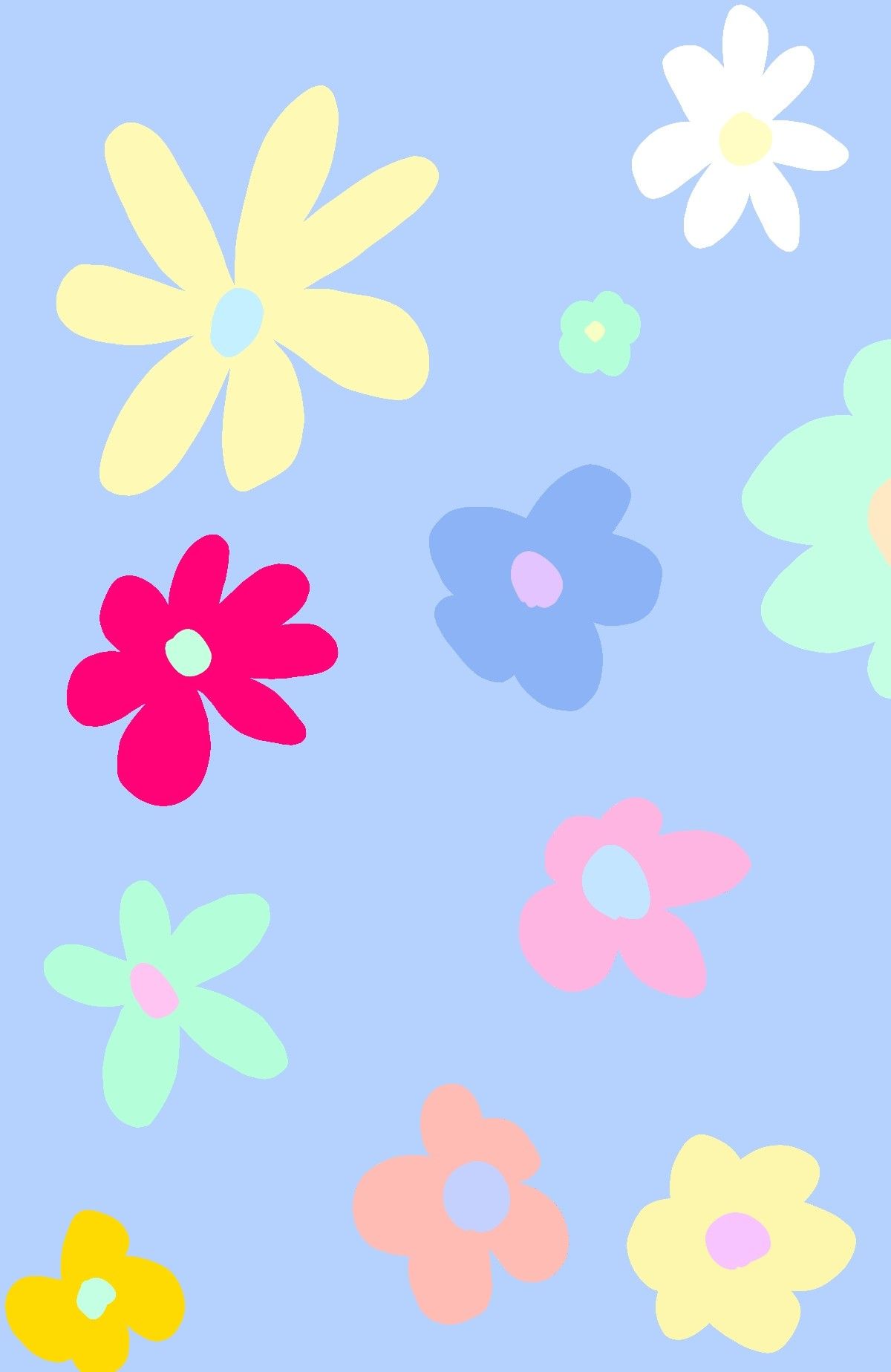 Pastel Aesthetic Flower Wallpapers