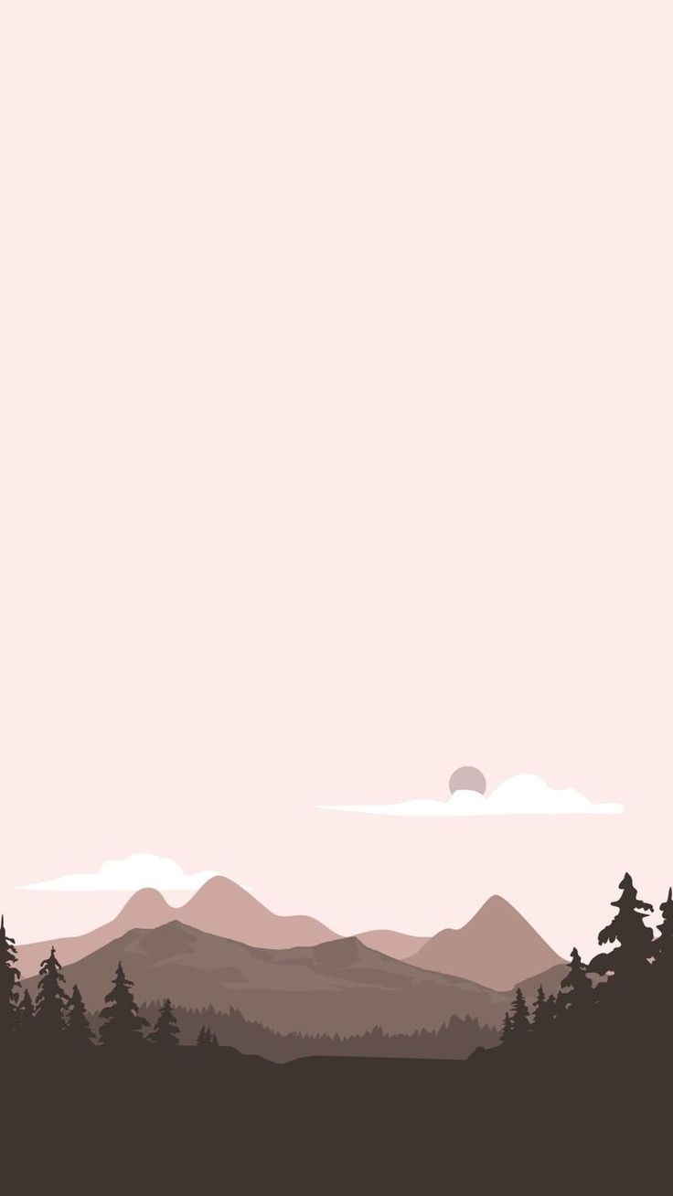 Pastel Aesthetic Mountain Wallpapers