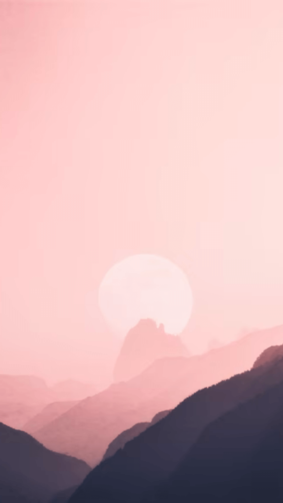 Pastel Aesthetic Mountain Wallpapers